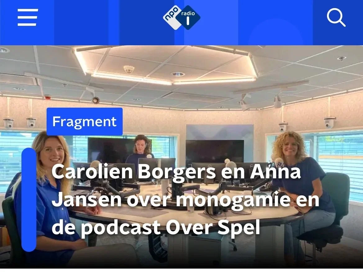 Anna Marah Jansen en Carolien Borgers Spraakmakers Radio Podcast Over Spel