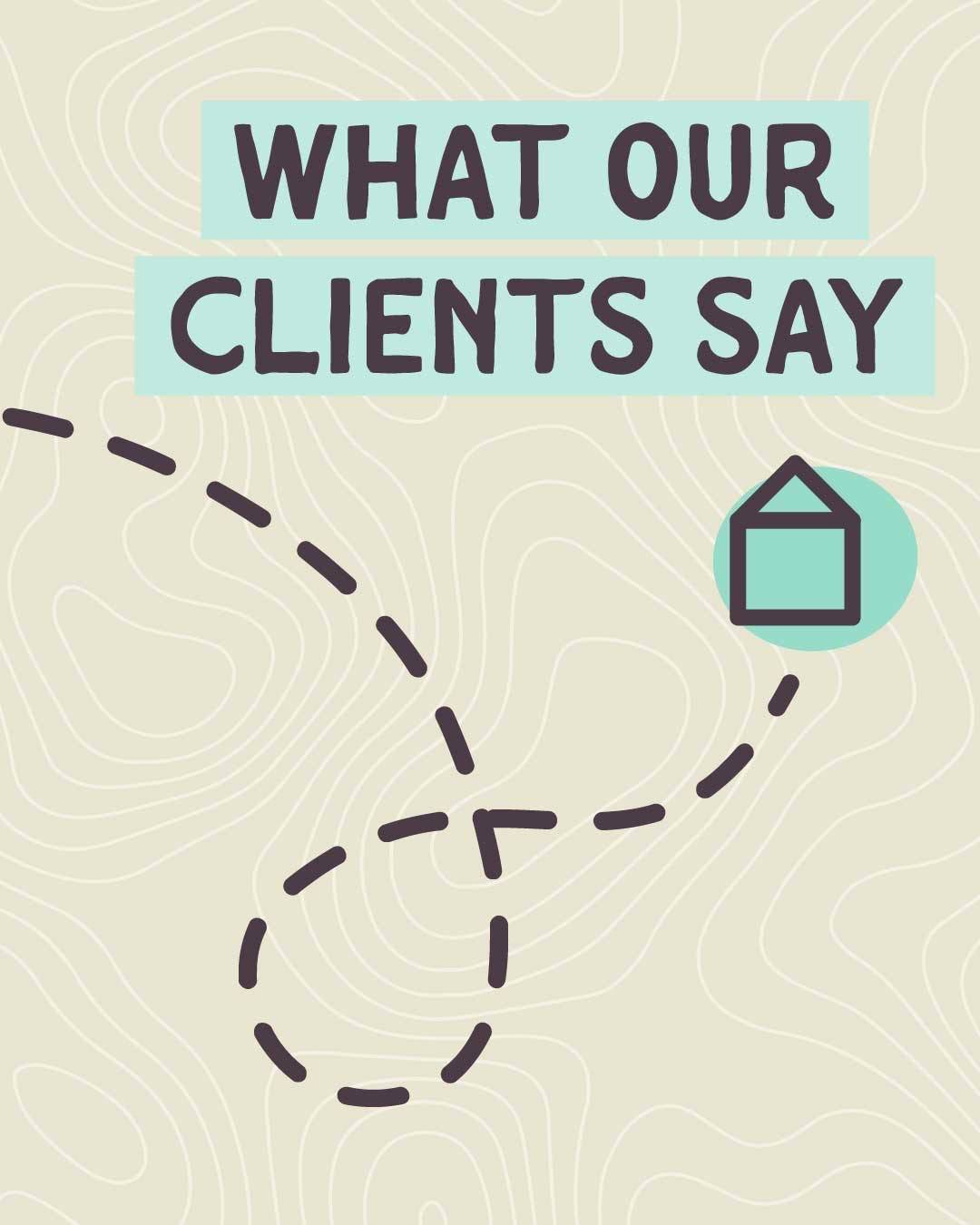 What our clients say 📍💬 We love working with our floof's parents! Leaving your pet behind can be stressful, but our sitters help bridge that gap by providing a pre-trip complimentary meet &amp; greet, and real-time, daily updates, pics, and videos!