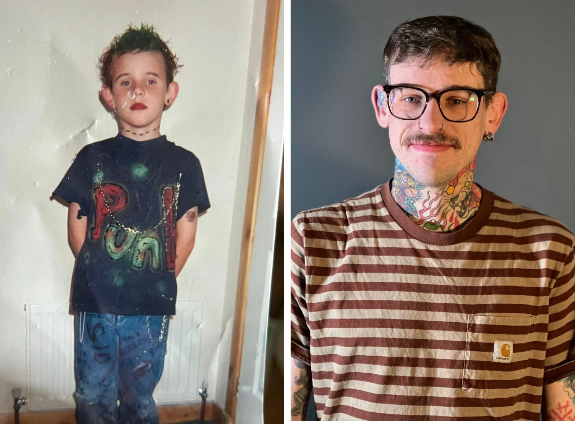 Throwback time! 
First up is Cal! 
"Tattooing since 2018, I specialise in bold, traditional designs that stand the test of time—like your granny’s cooking, but with more skulls. I’m open to other styles too, recently I’