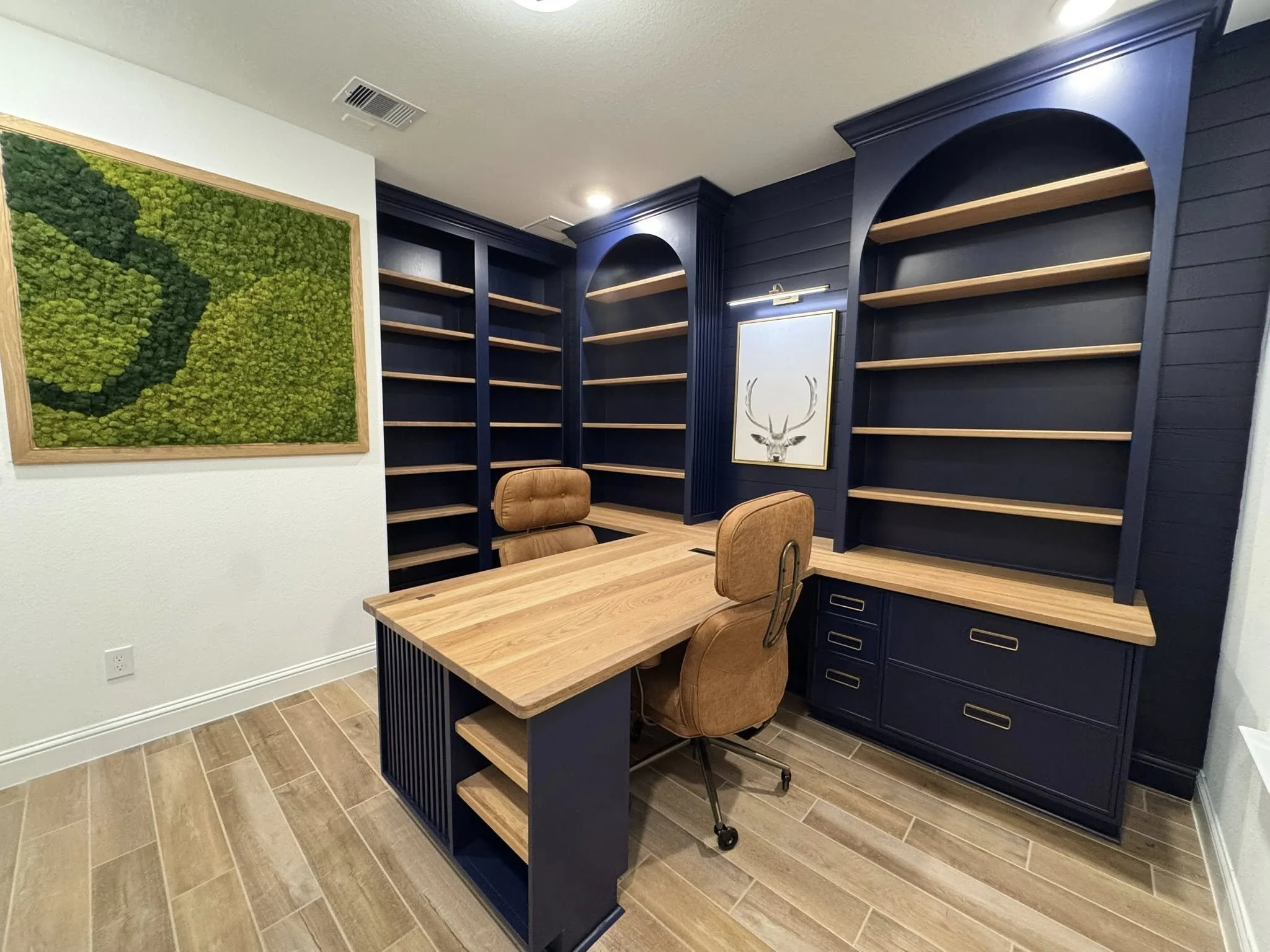 From Blank Space to Bespoke: A Custom Dual-User Office Desk Build