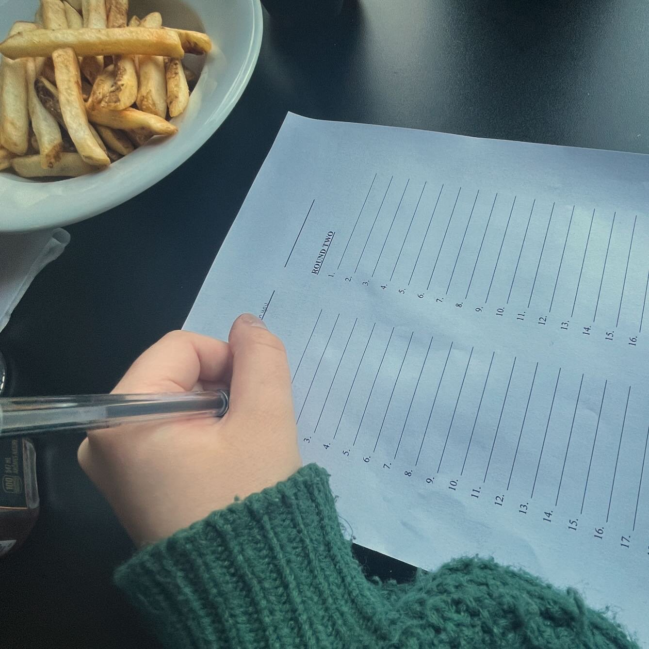 Tuesday Night Trivia at the Grad Club is a #GradLifeWesternU tradition! All are welcome!

Tuesday Night Trivia takes place at the the Grad Club every Tuesday evening, starting at 7pm. Join your fellow grads for advanced general trivia. Prizes for win