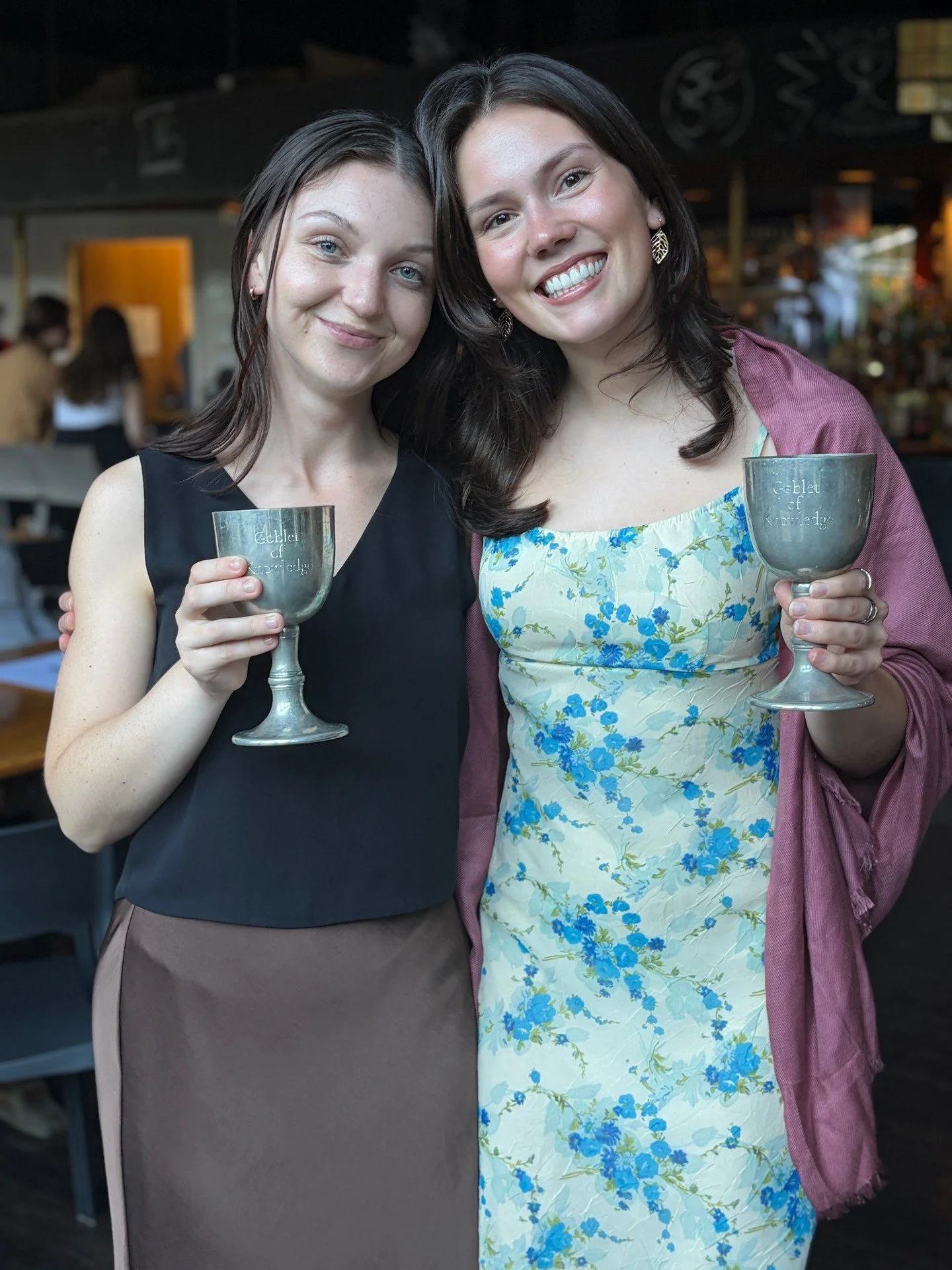 The Grad Club is proud to celebrate Laura Pankiw and Caroline Ryan, who have both successfully completed their Master's degrees in the Environment and Sustainability program. Congratulations to you both!

🤔 Did you know that as part of your SOGS-Gra