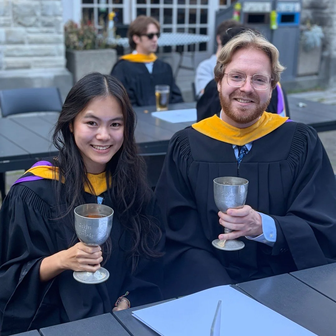 Cheers to Nikolas Rohde and Johanna de Koning, who have both completed their Master of Environment and Sustainability degrees! Congratulations from all of us at the Grad Club.

🤔 Did you know that as part of your SOGS-Grad Club membership you are en