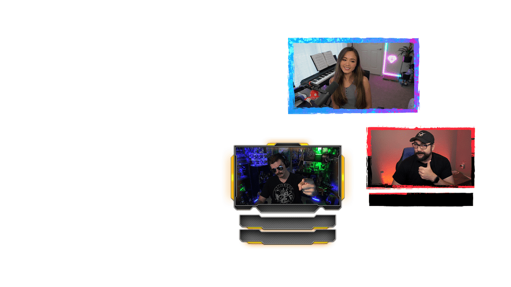 Free Live stream Overlays — PixelPro.io