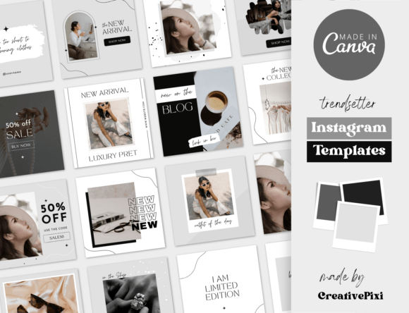 PLR MRR 200 Instagram Posts Templates | Social Media Post | Editable Canva Template | Instagram Stories | Master Resell Rights