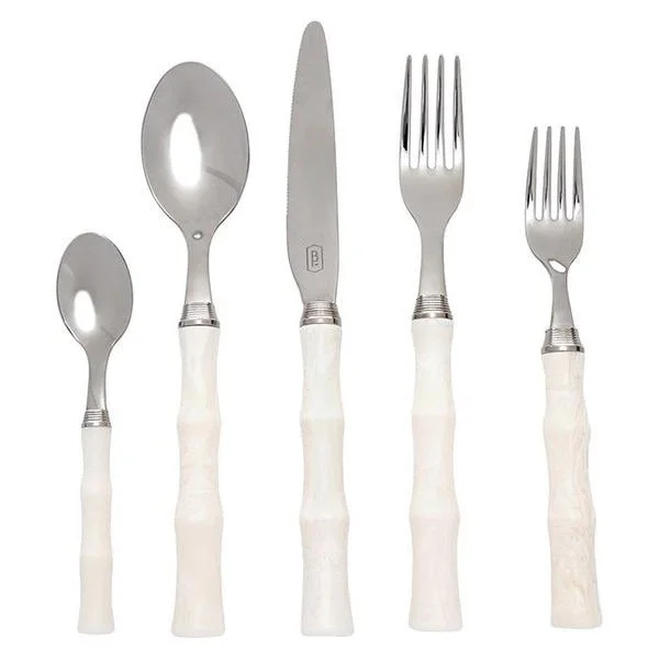 Ivory Acrylic Flatware (Copy) (Copy)
