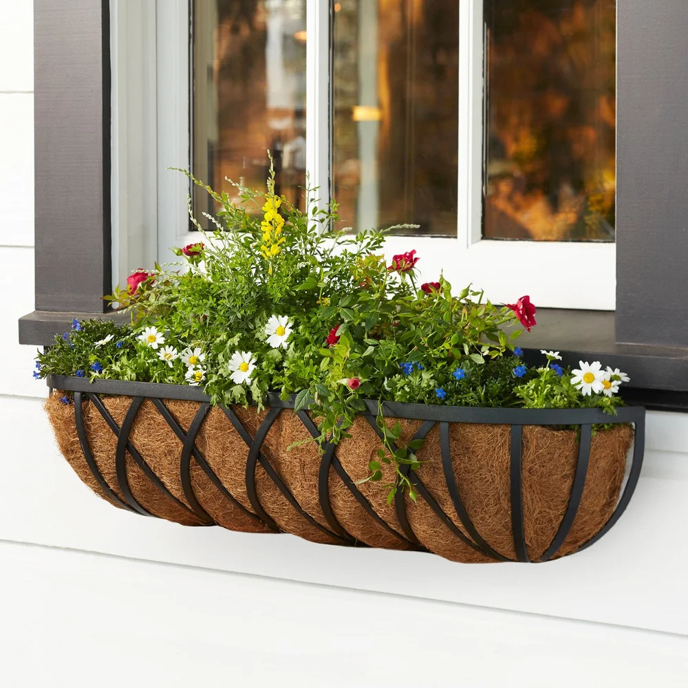 Arch Hay Rack Window Box