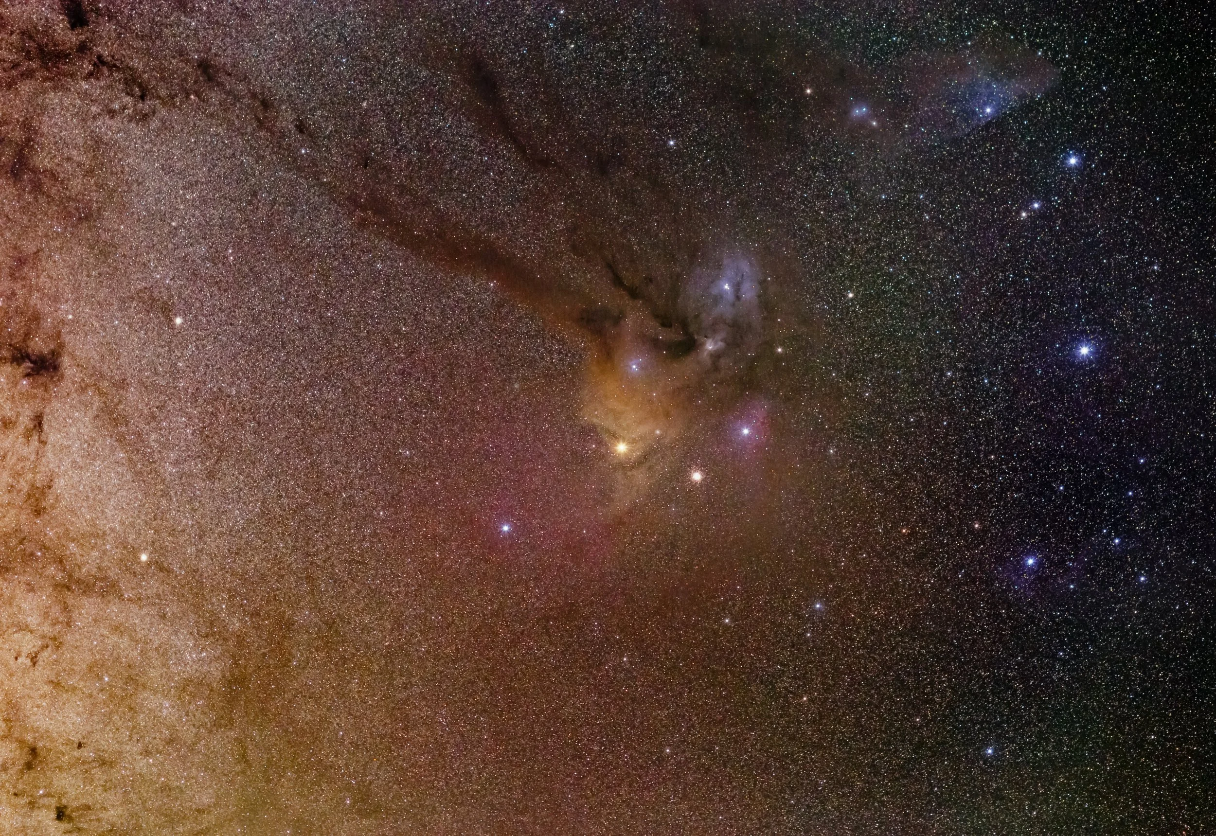 Rho Ophiuchi cloud complex. 