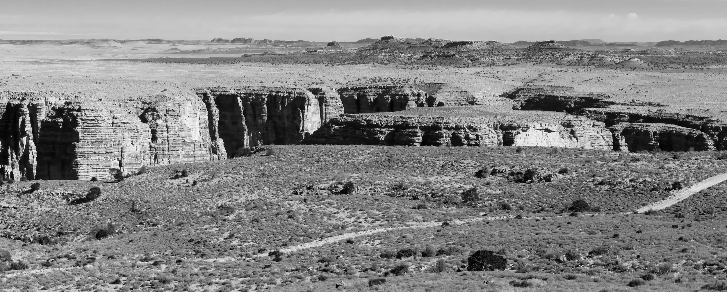 Arizona landscape East of Grand Canyon.