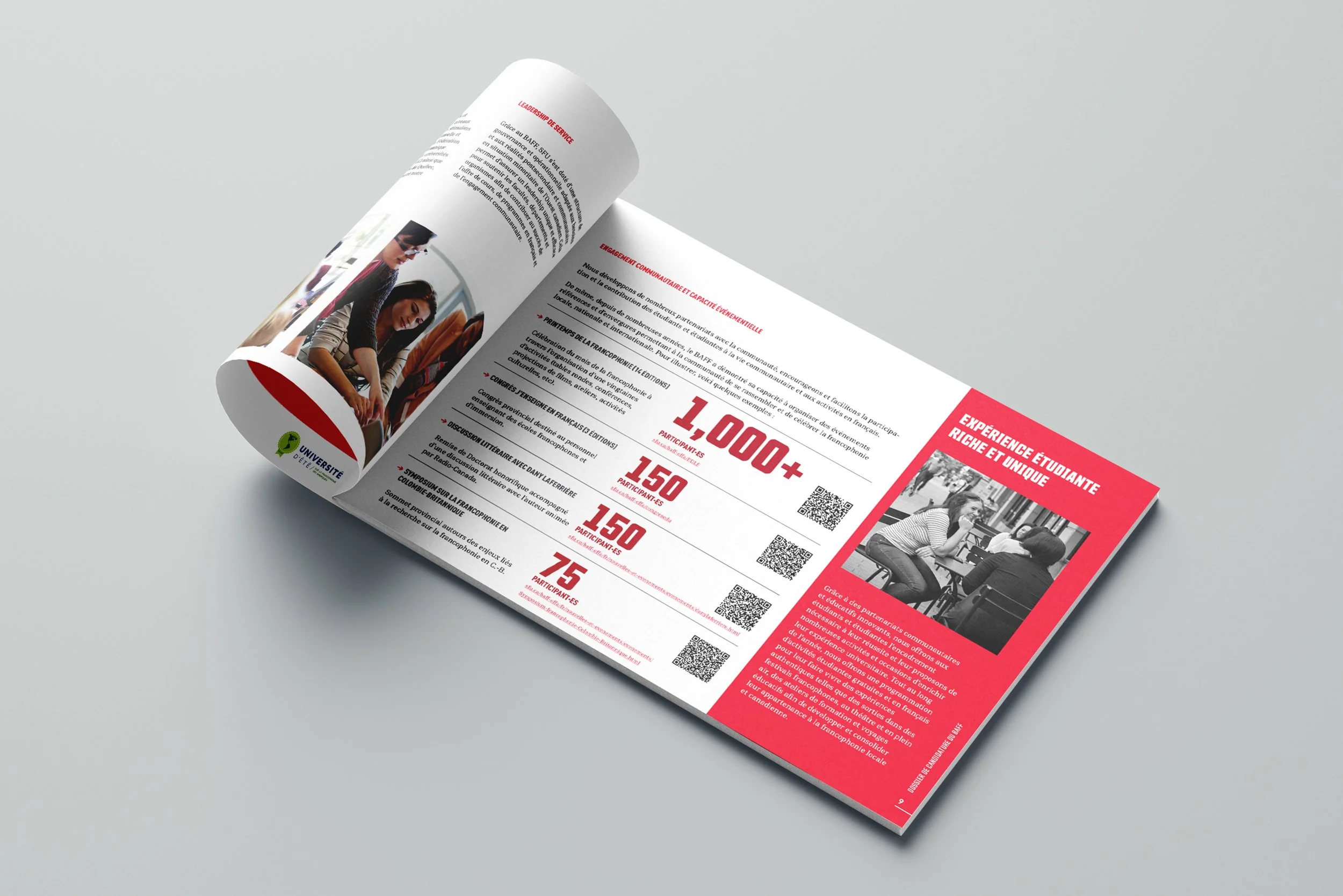 SFU - BAFF | Brochure | Candidature Francaphonie des amériques