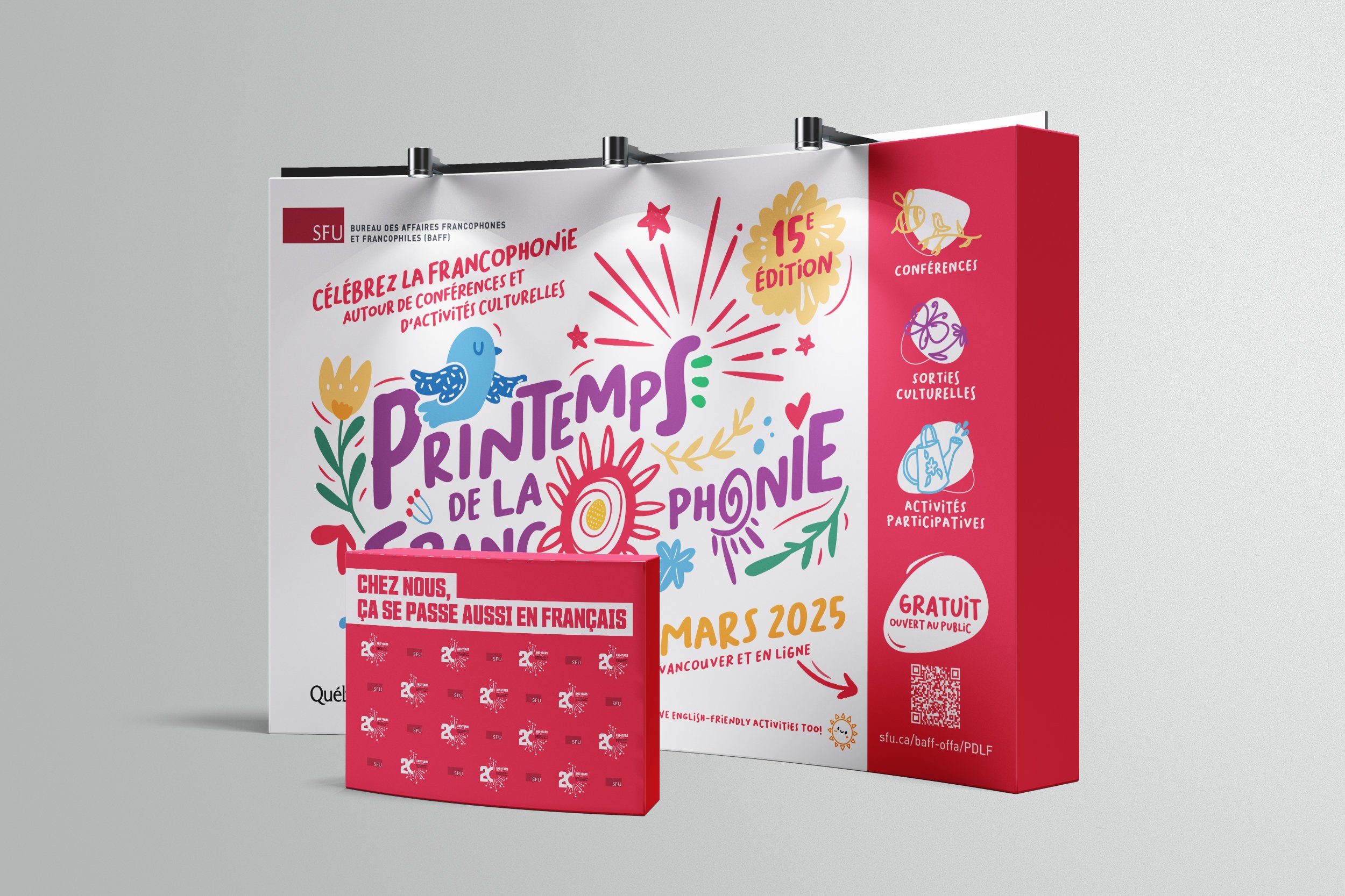 SFU - BAFF | Printemps de la francophonie | Booth