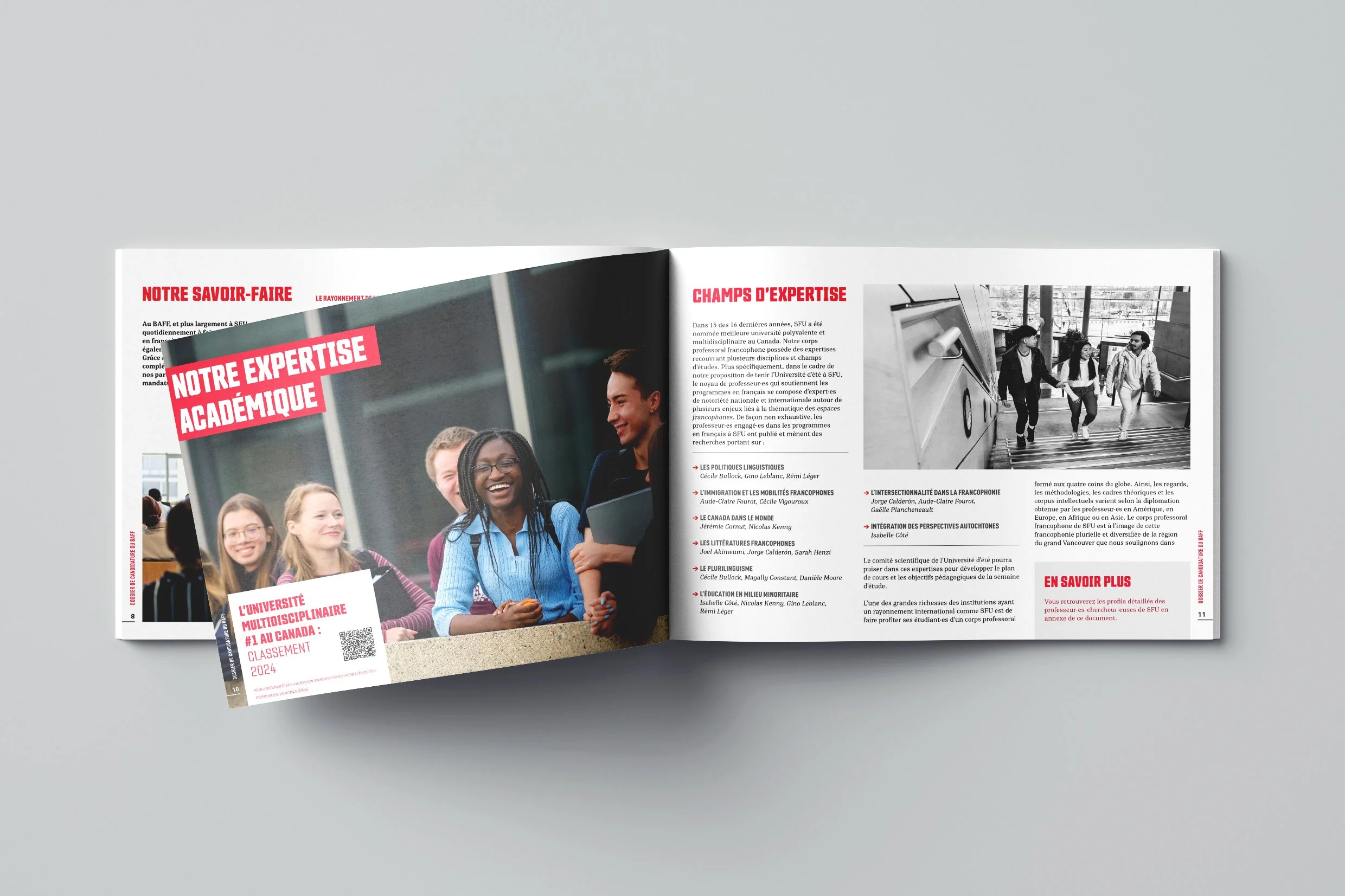 SFU - BAFF | Brochure | Candidature Francaphonie des amériques