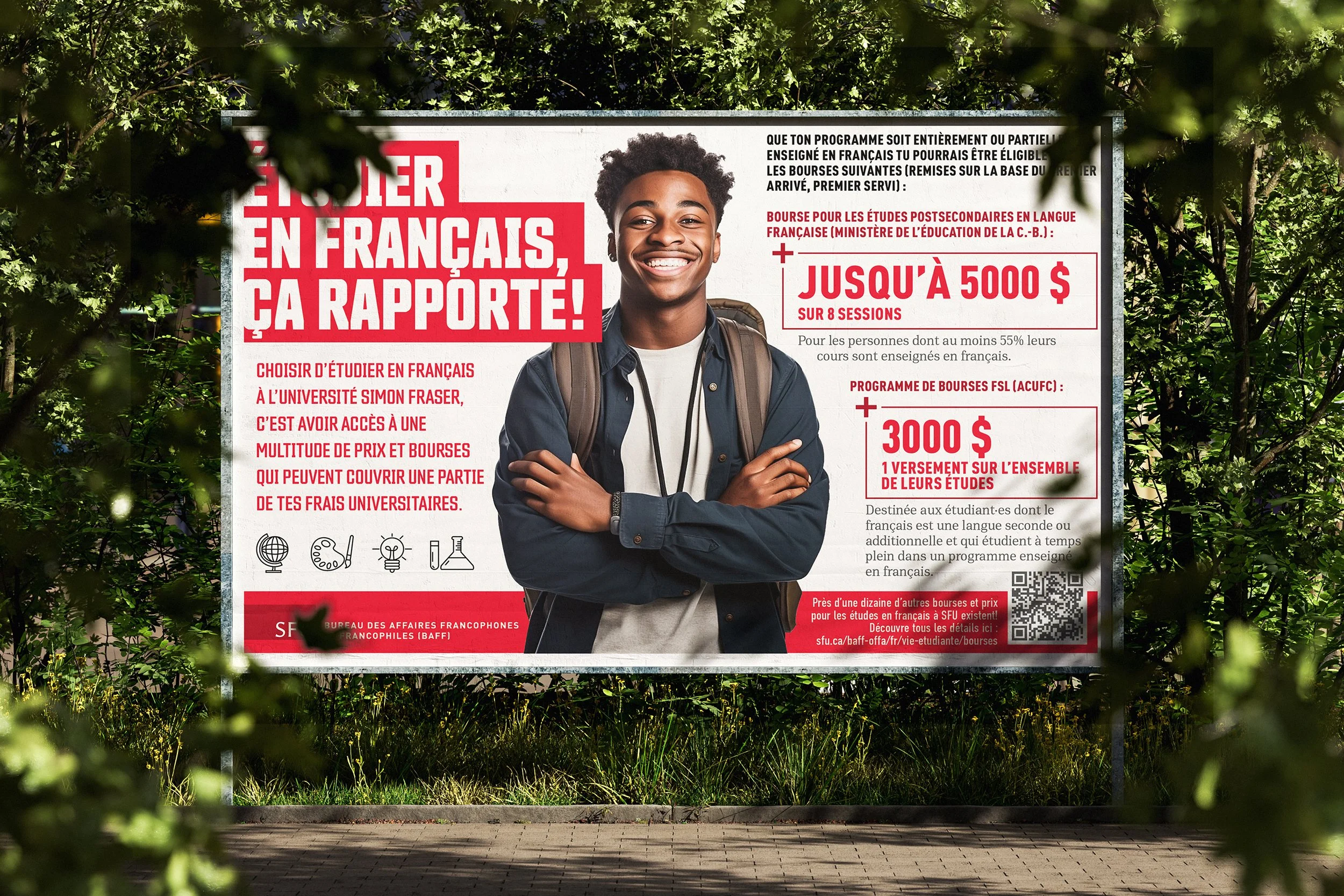 SFU - BAFF | Signage | Bursary