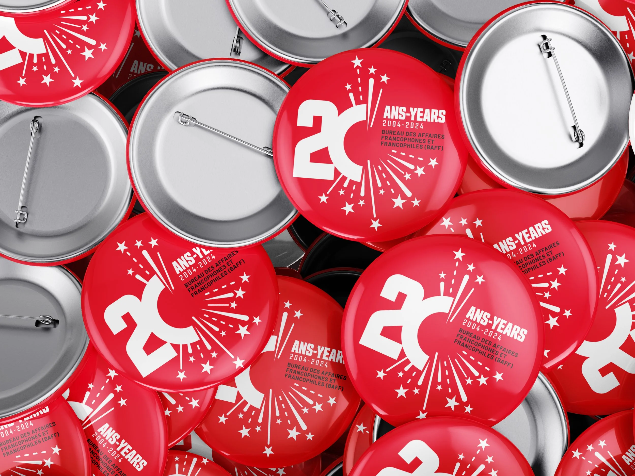 SFU - BAFF | 20th Anniversary | Logo - Button