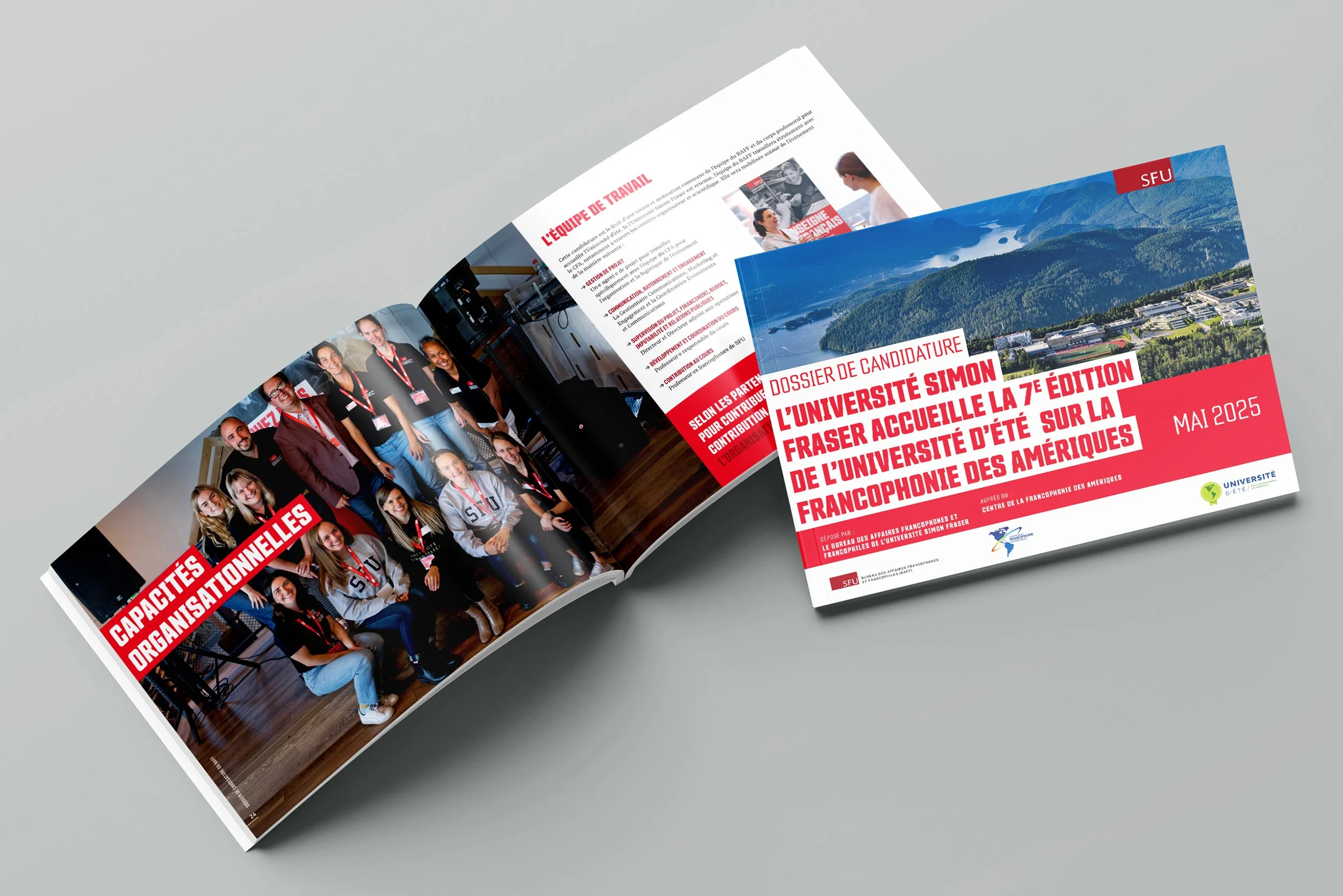 SFU - BAFF | Brochure | Candidature Francaphonie des amériques