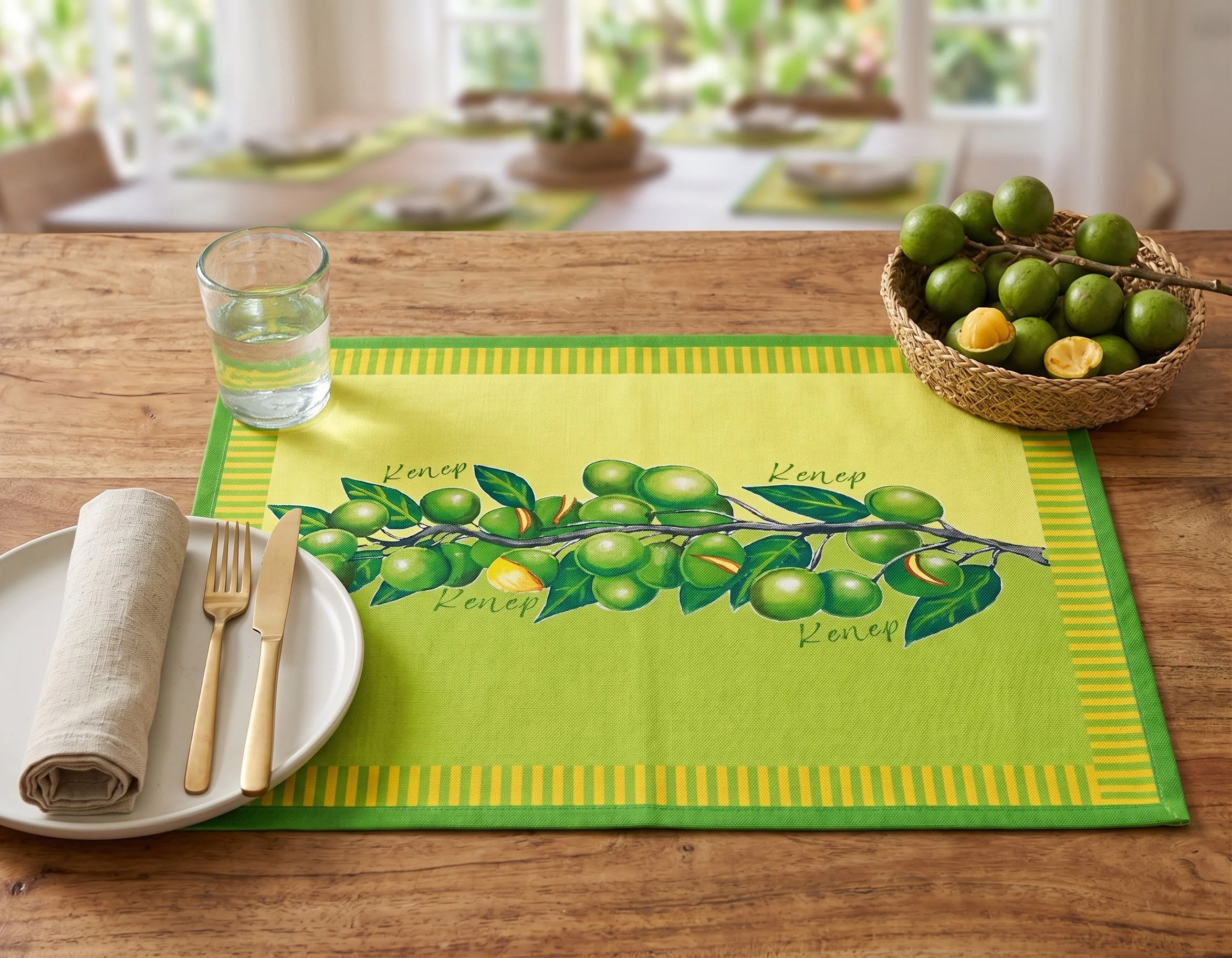 Placemat Set of 4 "KENEP"