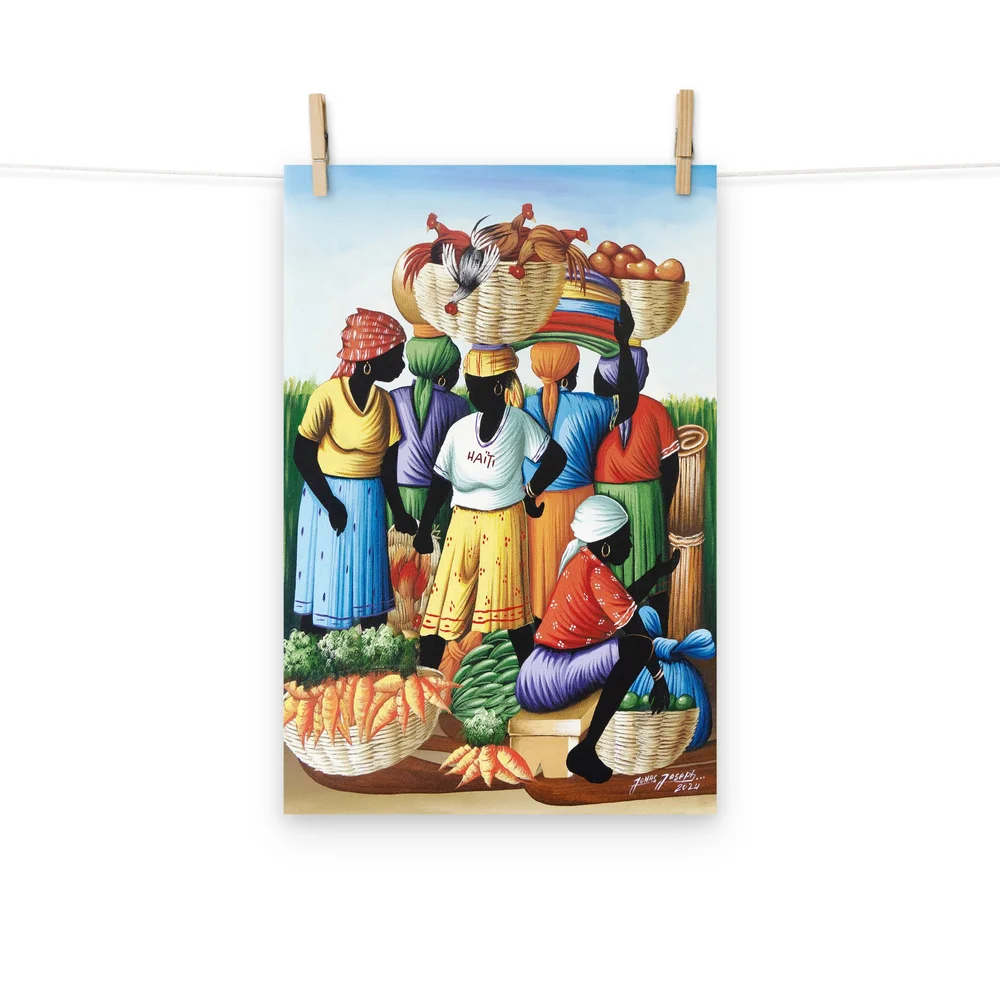 Machann Poules art poster