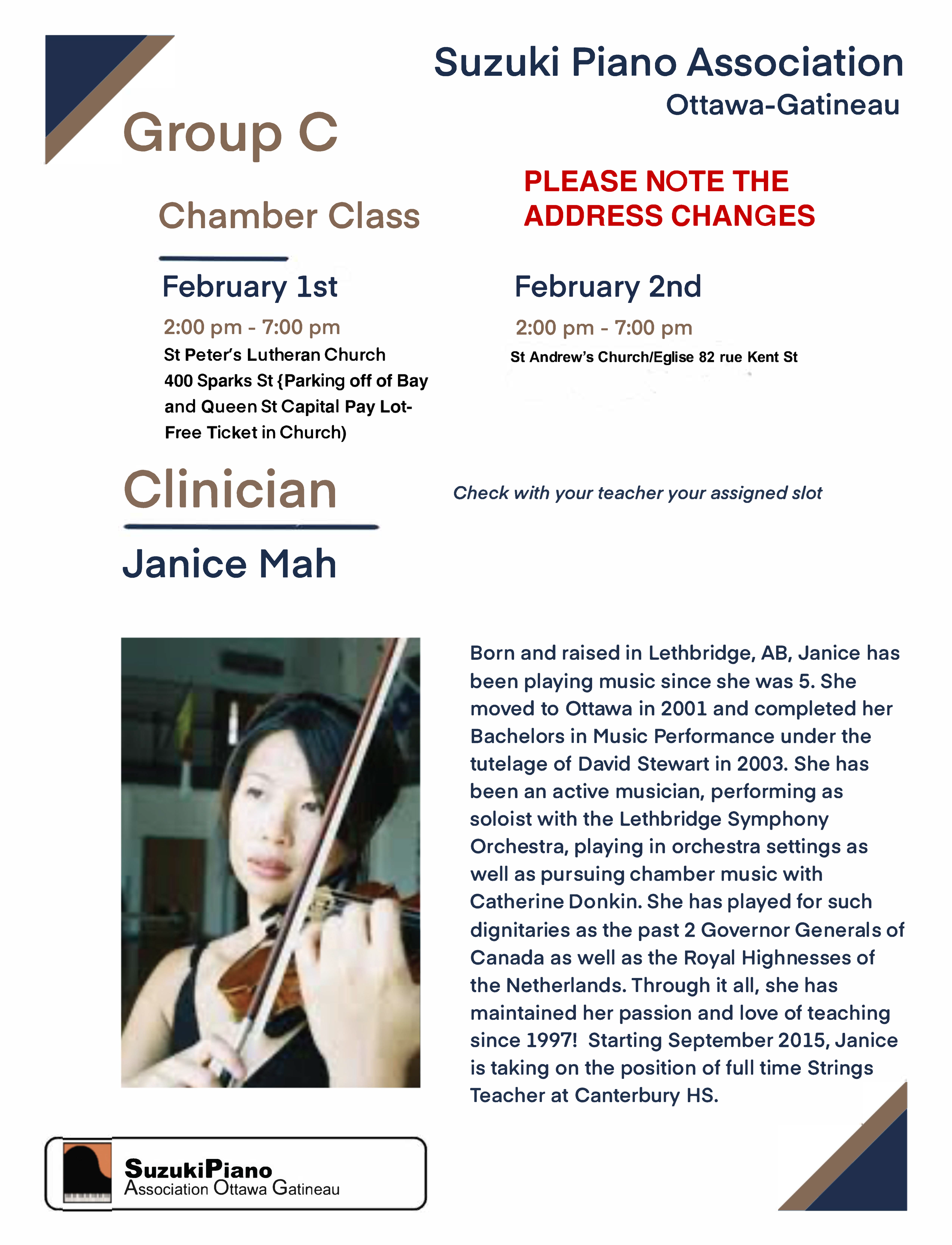 Group C- Teen Chamber Workshop with Janice Mah