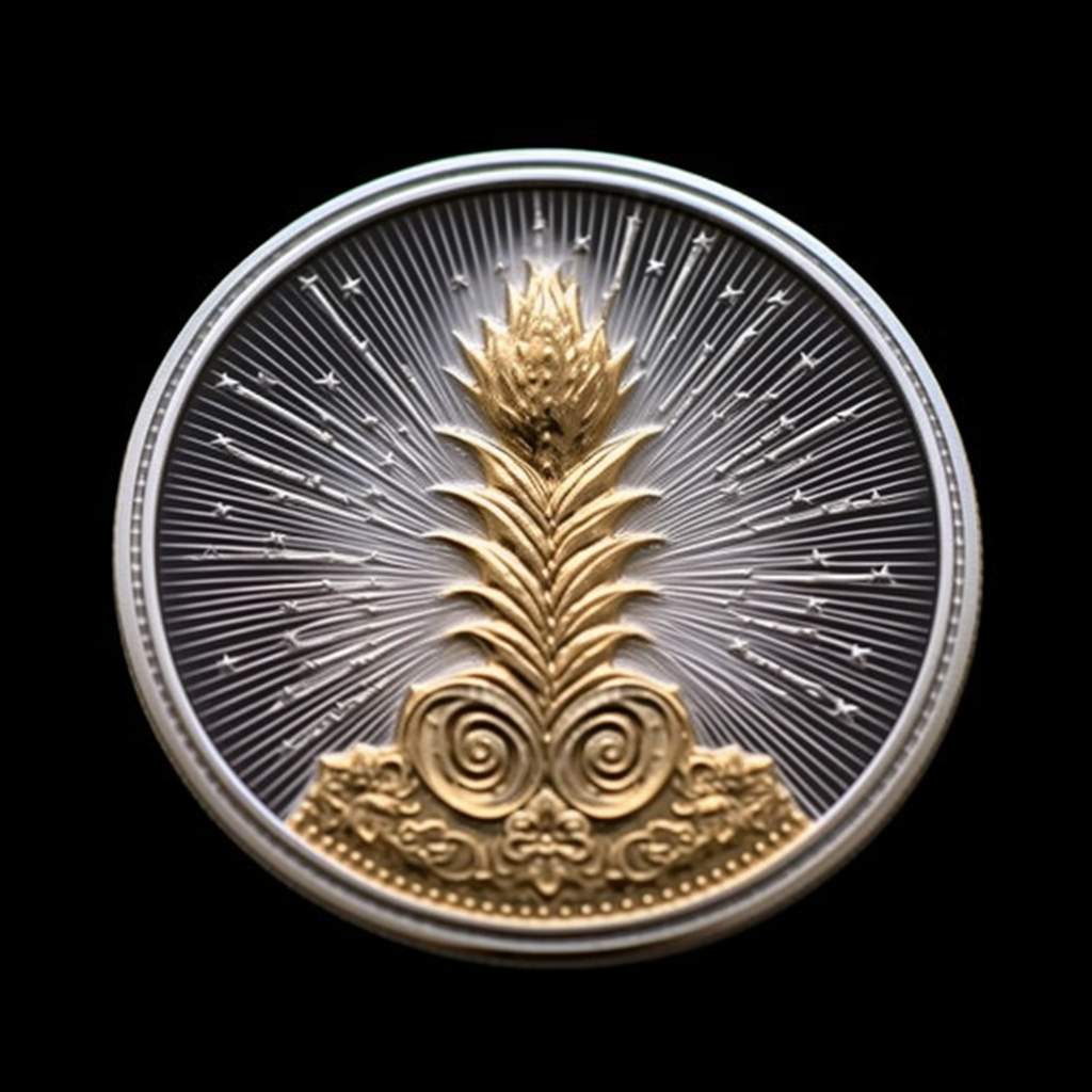 dream-industries_a_silver_and_gold_dual_plated_coin_depicting_a_97858282-47a8-4885-94f1-8e78876659e5.png