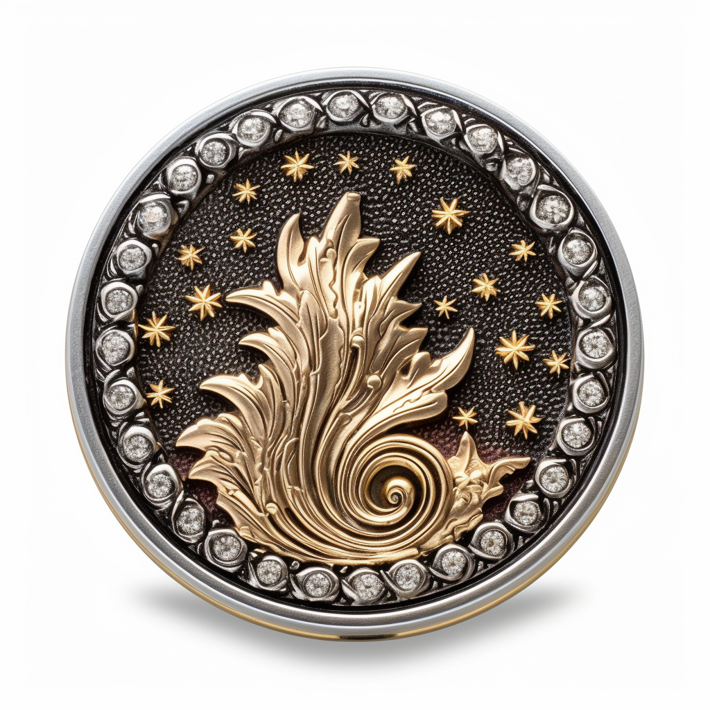 dream-industries_a_silver_and_gold_dual_plated_coin_depicting_a_52b05a15-2e7f-4533-b482-919732e49264.png