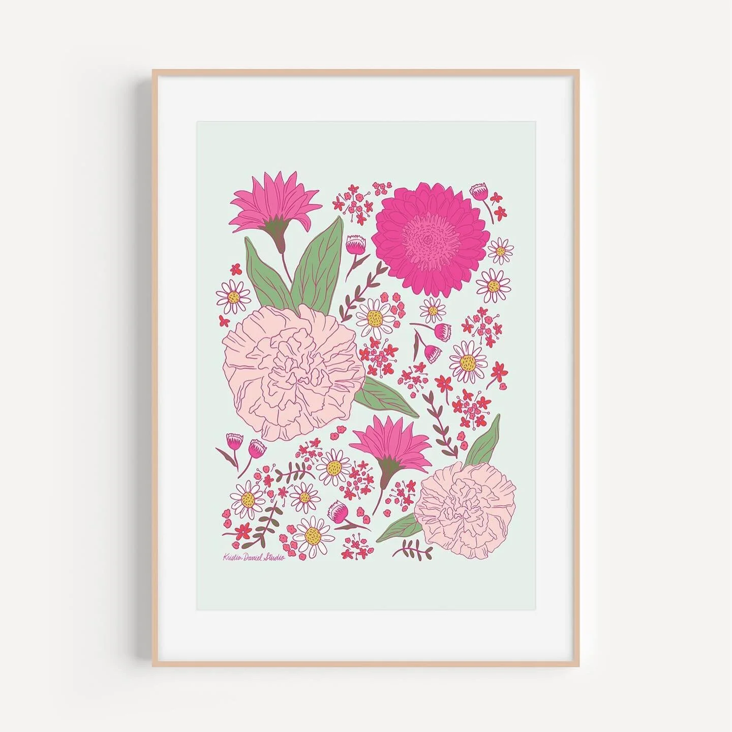 Fall is here&mdash;but we can still enjoy some bright florals! ☀️🌸🌷 #surfacedesign #design #textiledesign #flowers #surfacepattern #patterndesign #fabric #surfacedesigner #fabricdesigner #textiledesigner #fabricdesign #artist #creativelife #creativ