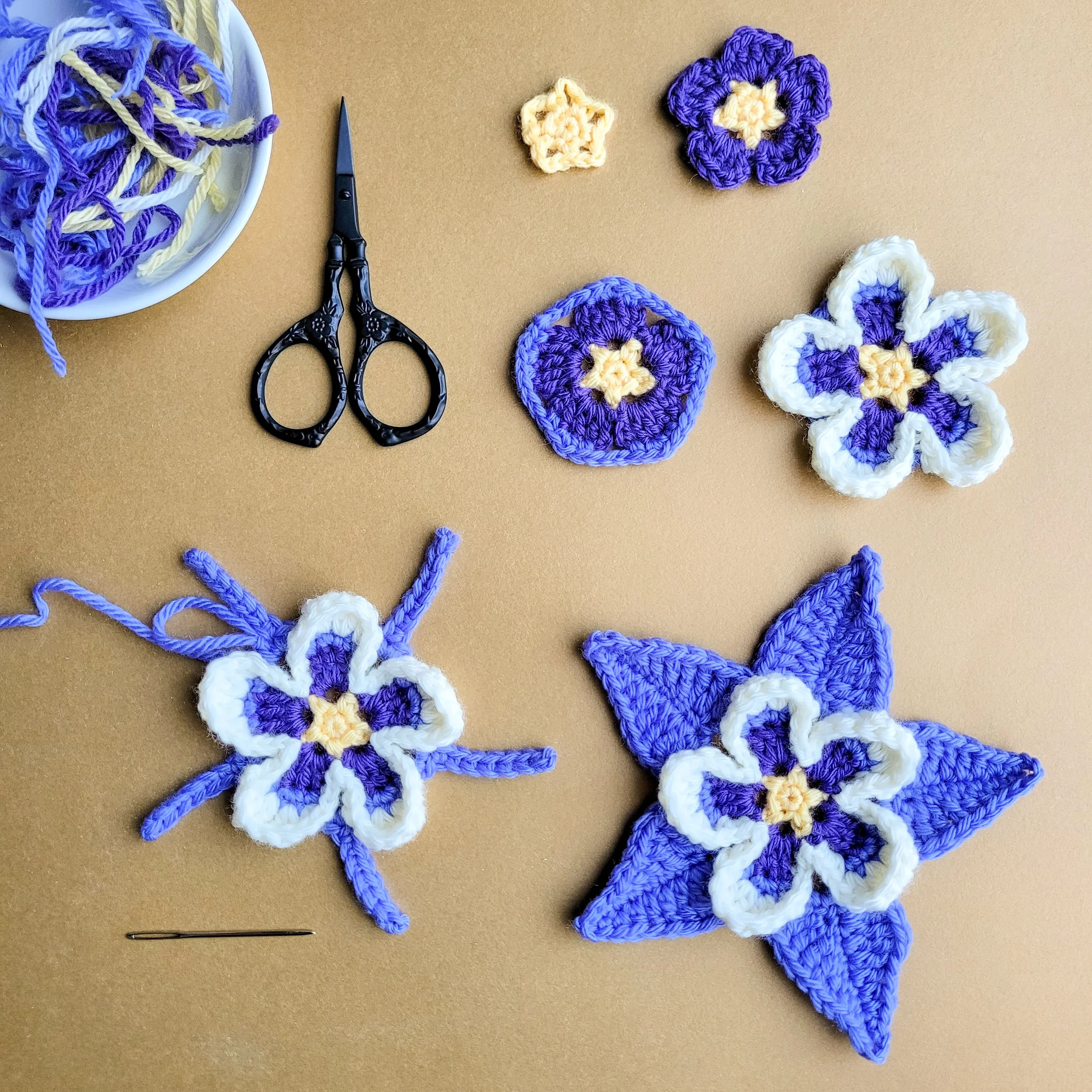 crochet flowers