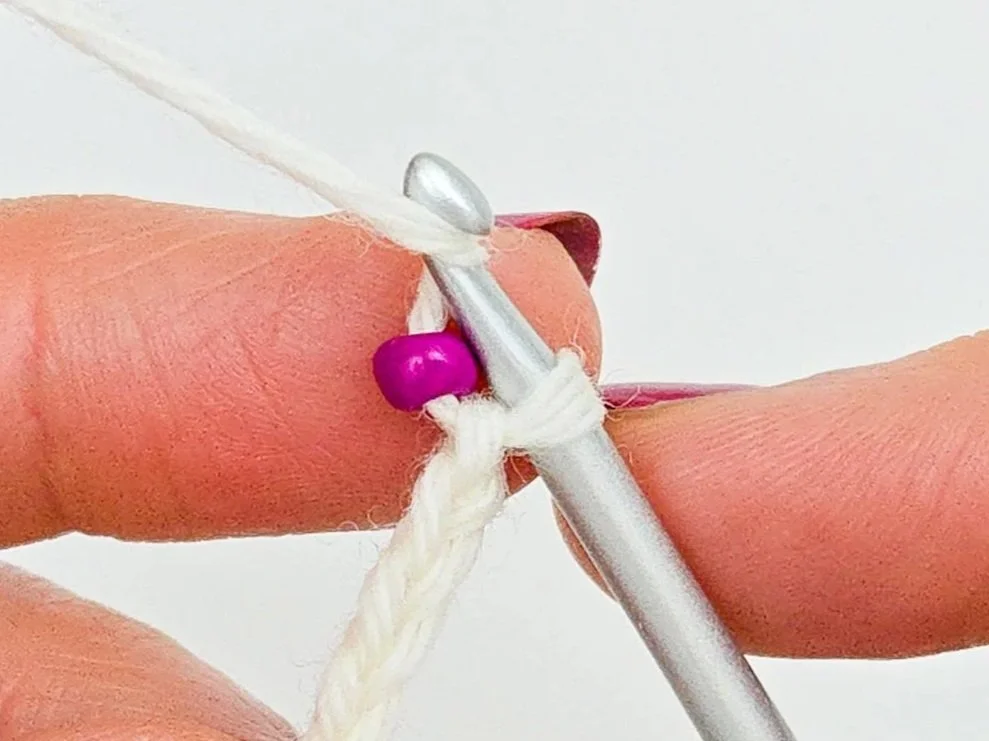 Yarn over.