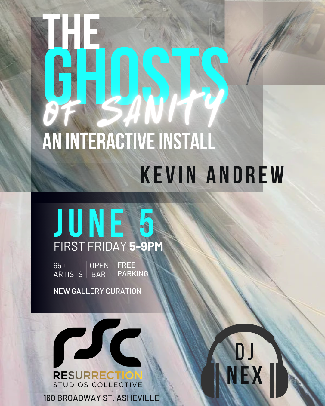 The Ghosts of Sanity Flyer
