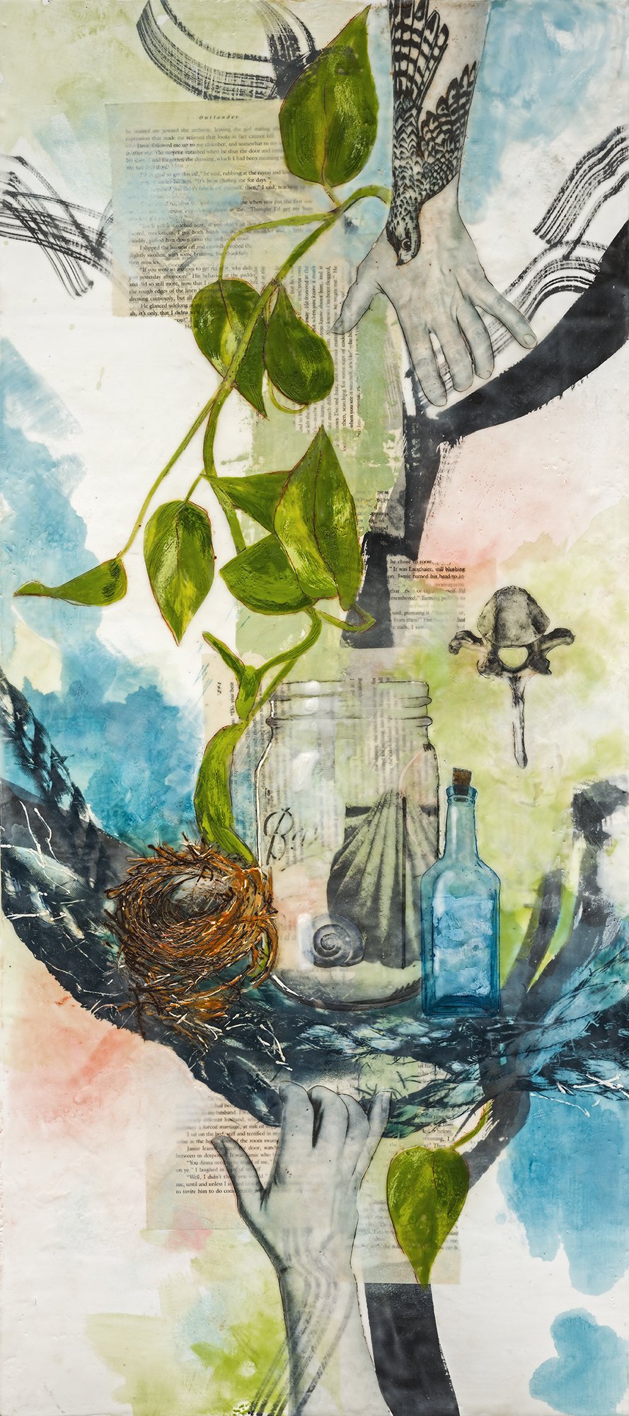 BridgetBenton_Lifeline_encaustic_36x16-1.jpg