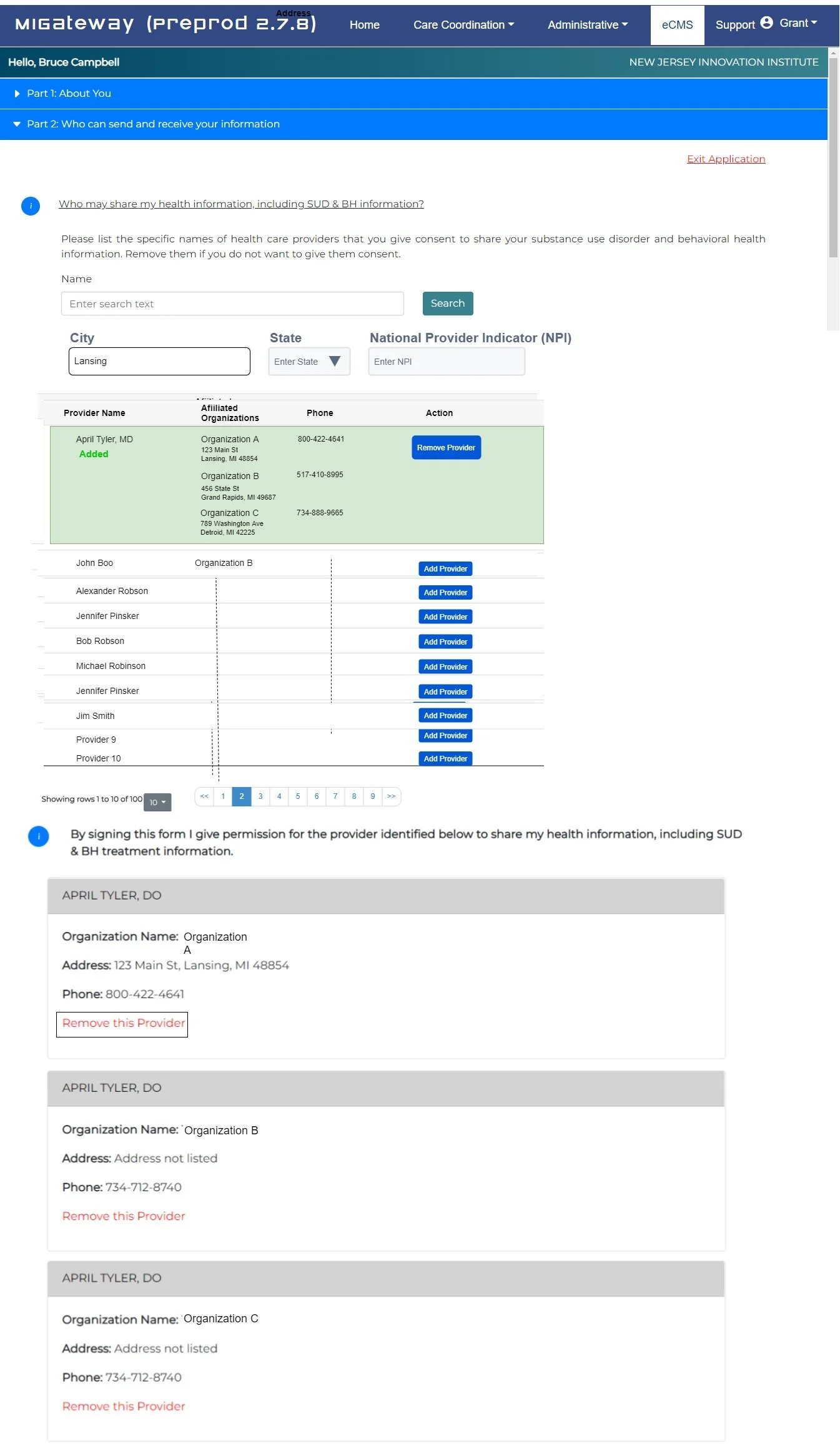 Add Provider Updates - Multiple Affiliations Design 2-Provider added.jpg