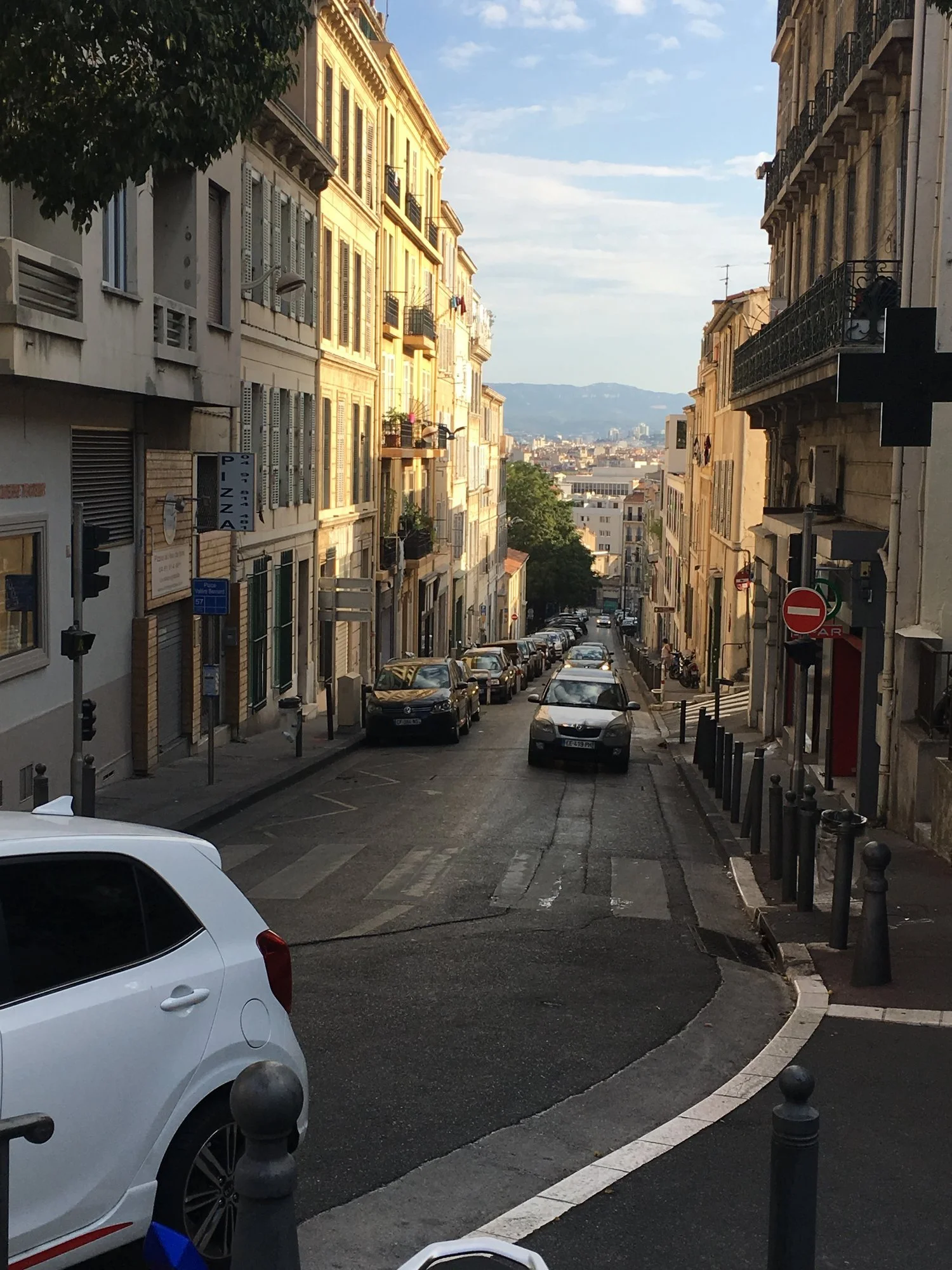  walking the streets of Marseille.&nbsp;   