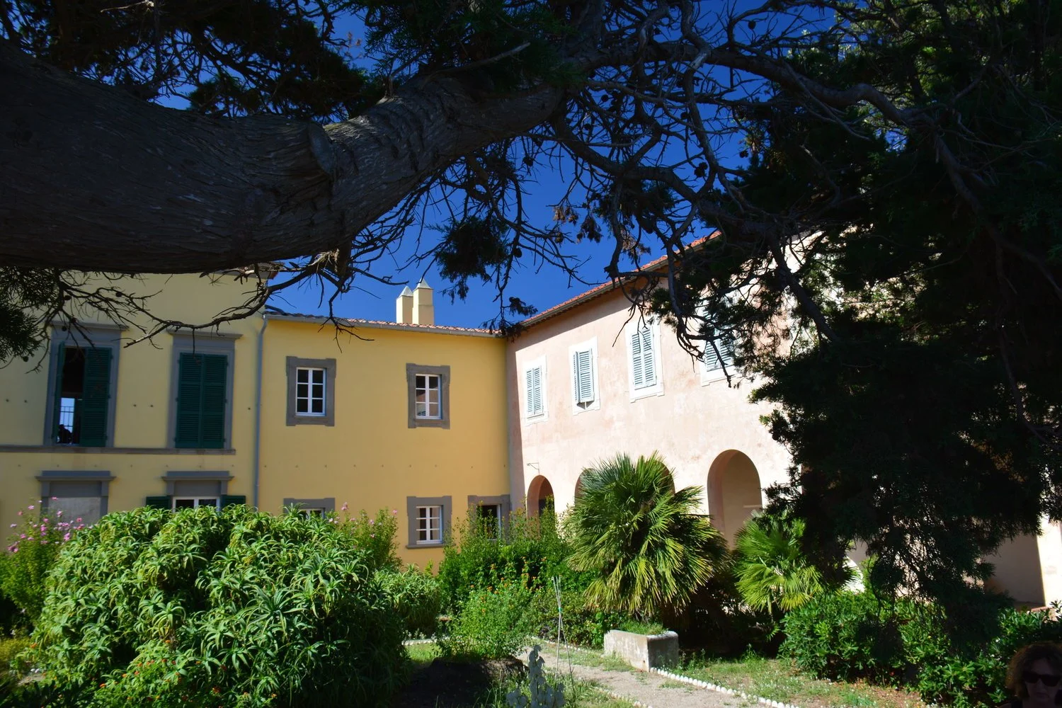  Napoleons’s exile villa.&nbsp; 