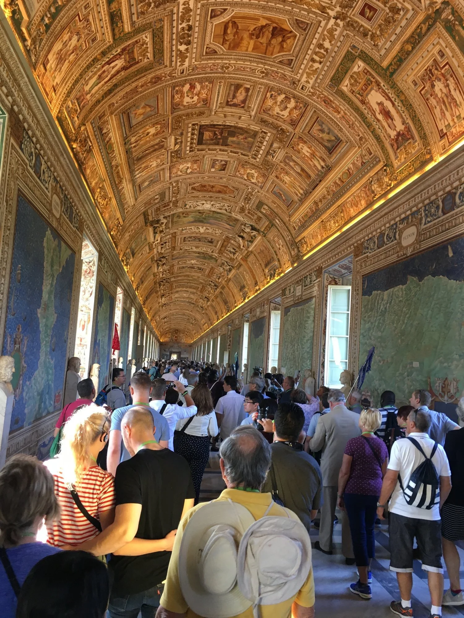  However, the Vatican is very very crowded. Probably all the time. &nbsp; 