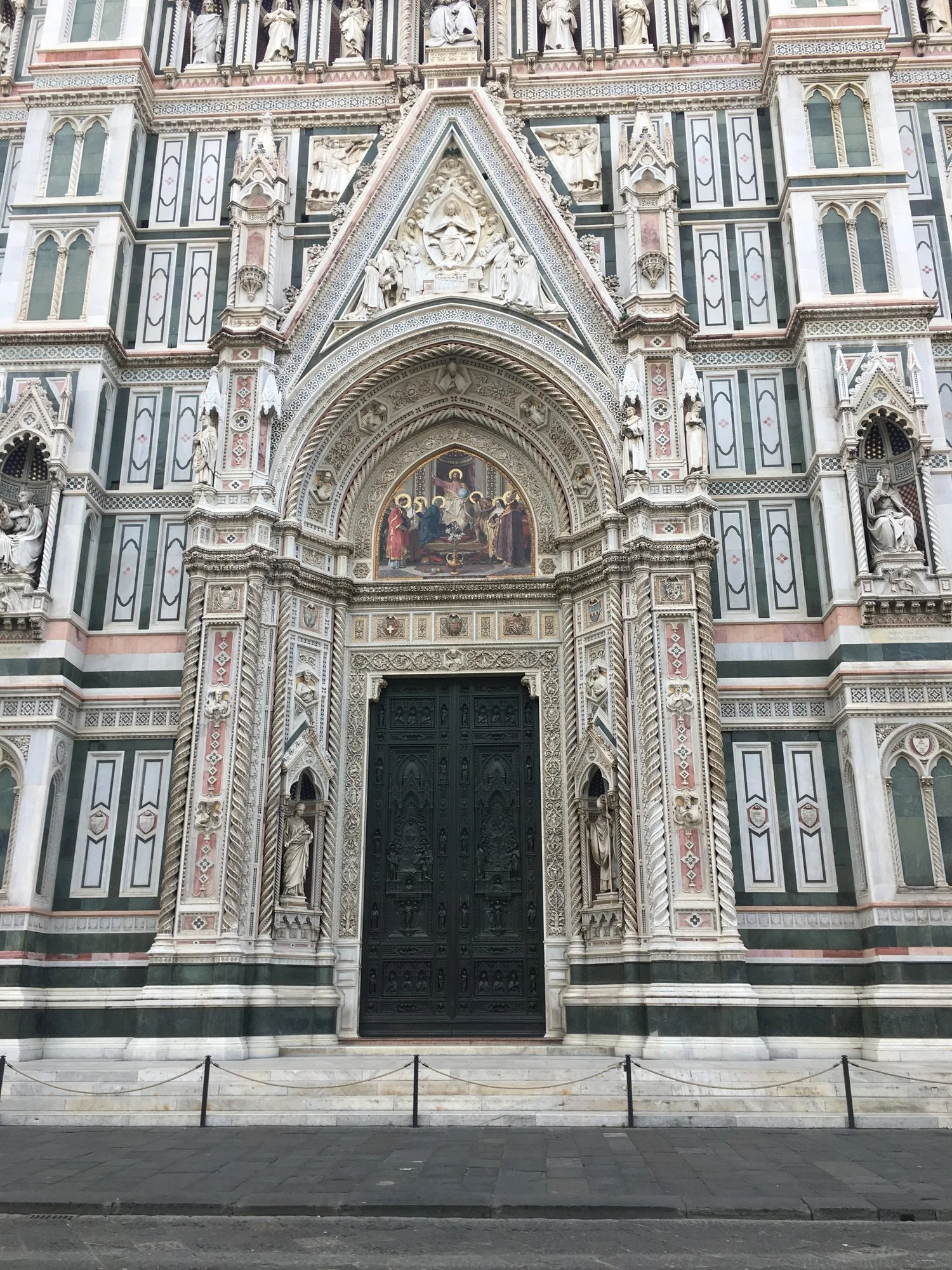  Facade work is all in marble and replaced old facade in the 1800’s to make it the ‘Most beautiful’&nbsp;. 
