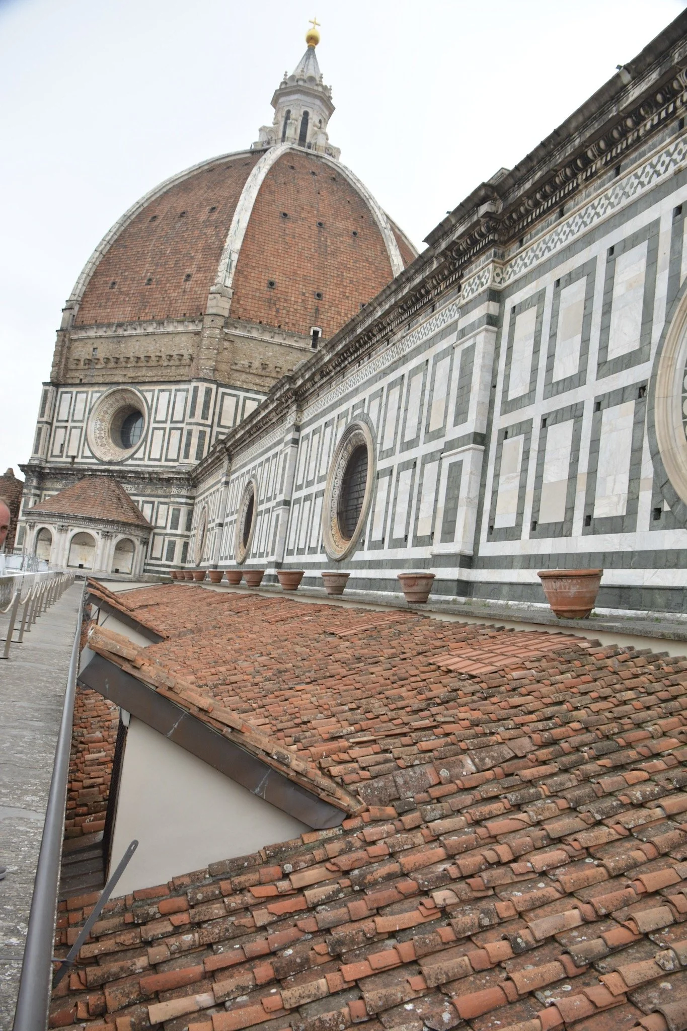  View as we climbed the dome.&nbsp; 