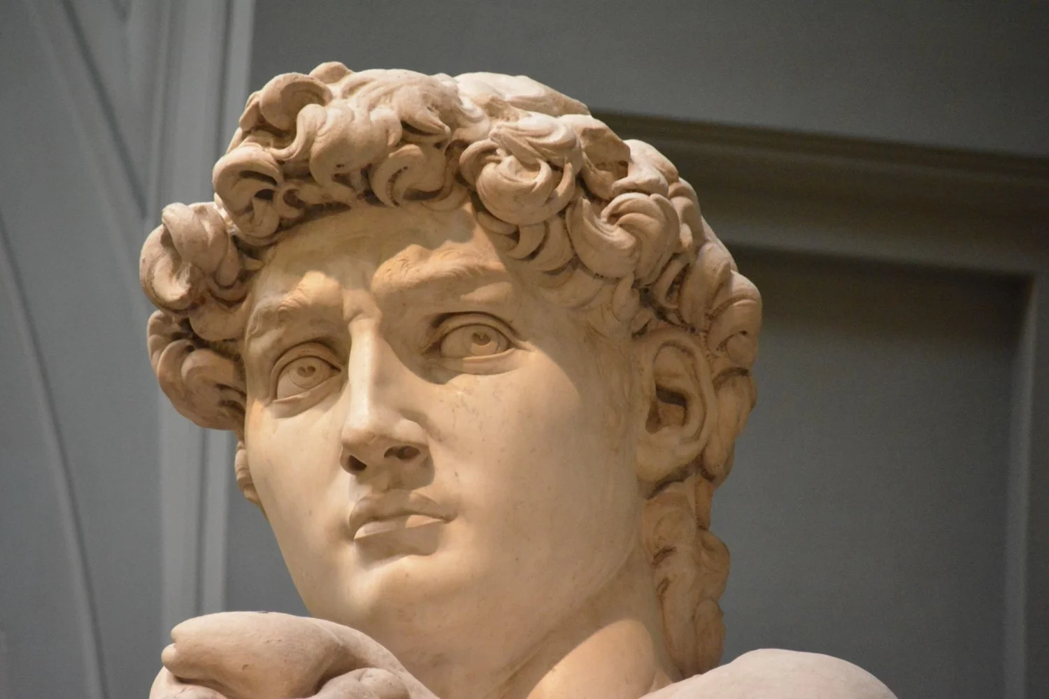  Michelangelo’s David.&nbsp; 