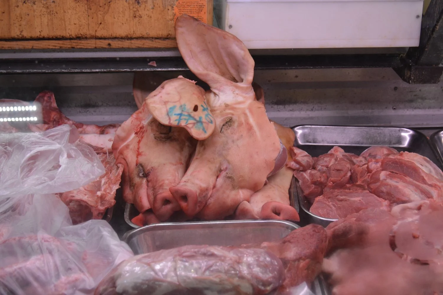  Boar’s Head in the market place. &nbsp;Looks nothing like the Boars’s Head lunchmeat we get at home. 