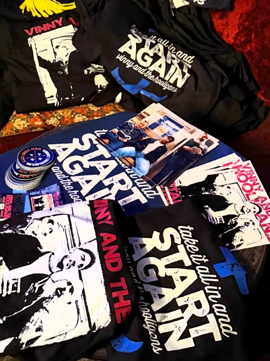 Still have all this merch. Send me $10 for shipping and I&rsquo;ll send you some.