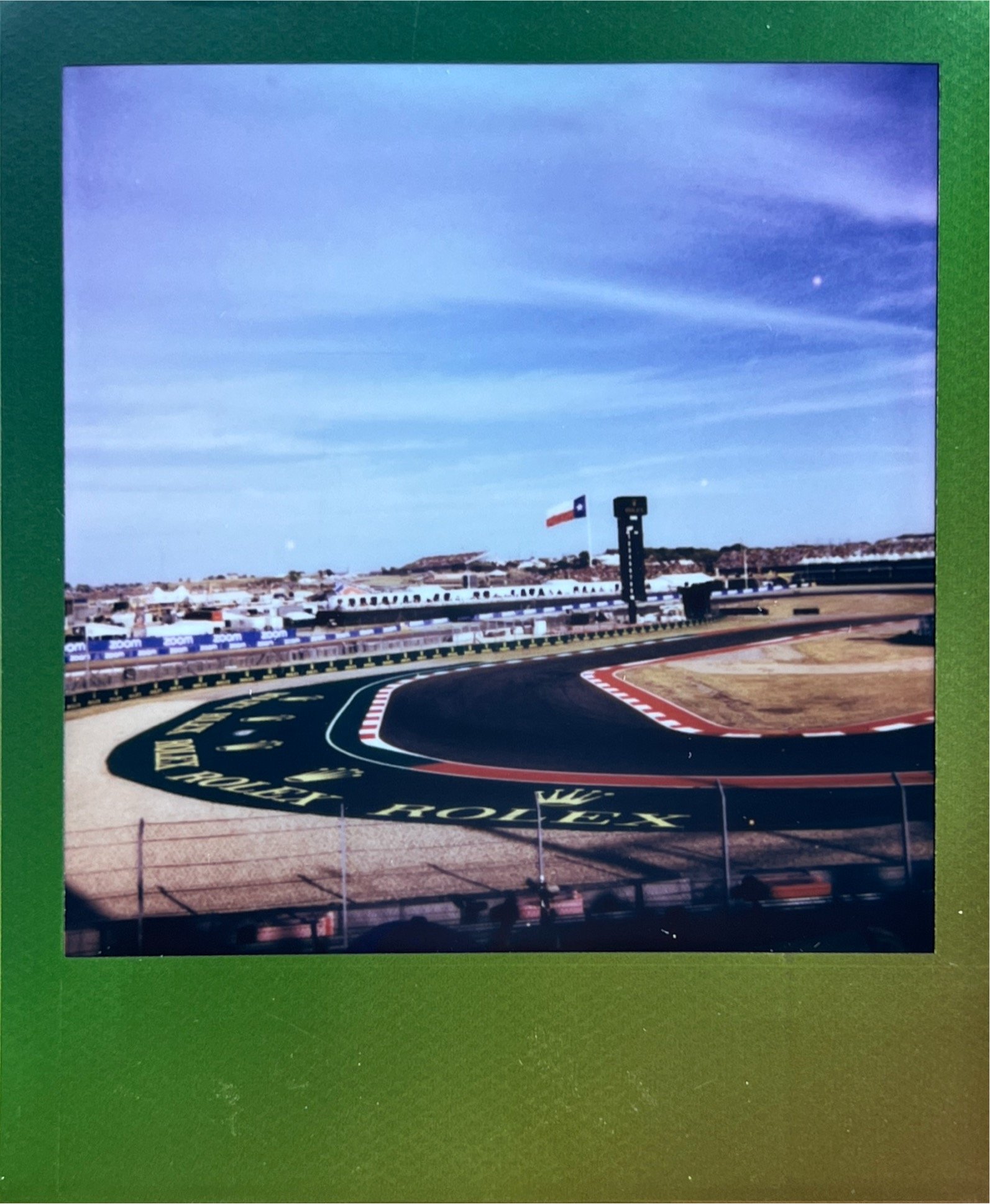 Formula 1 on Polaroid