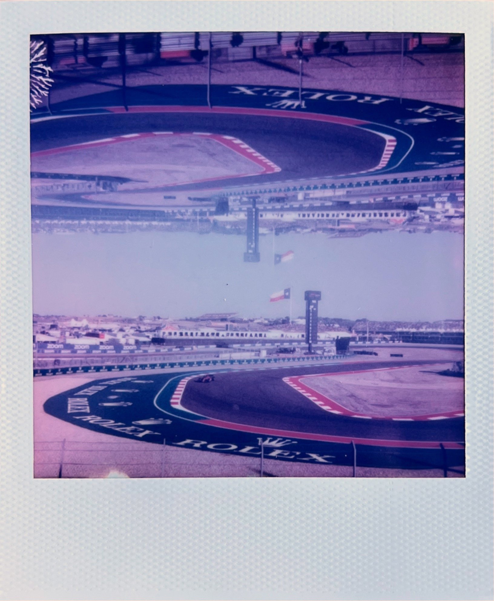 Formula 1 on Polaroid 