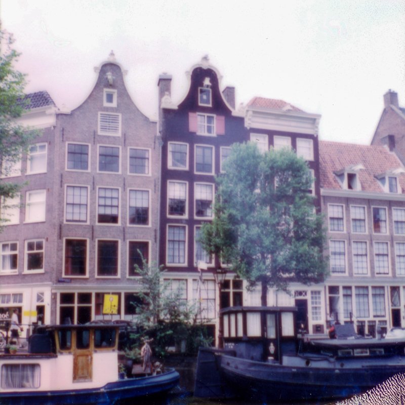 Polaroid SX70 in Amsterdam
