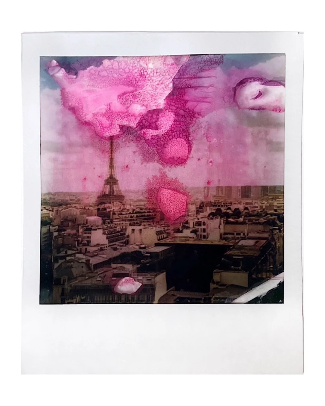 Jennifer Stamps Mixed Media Polaroids 