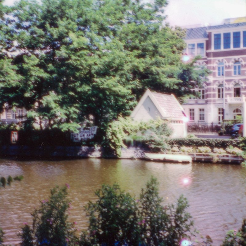 Polaroid photos of Amsterdam 