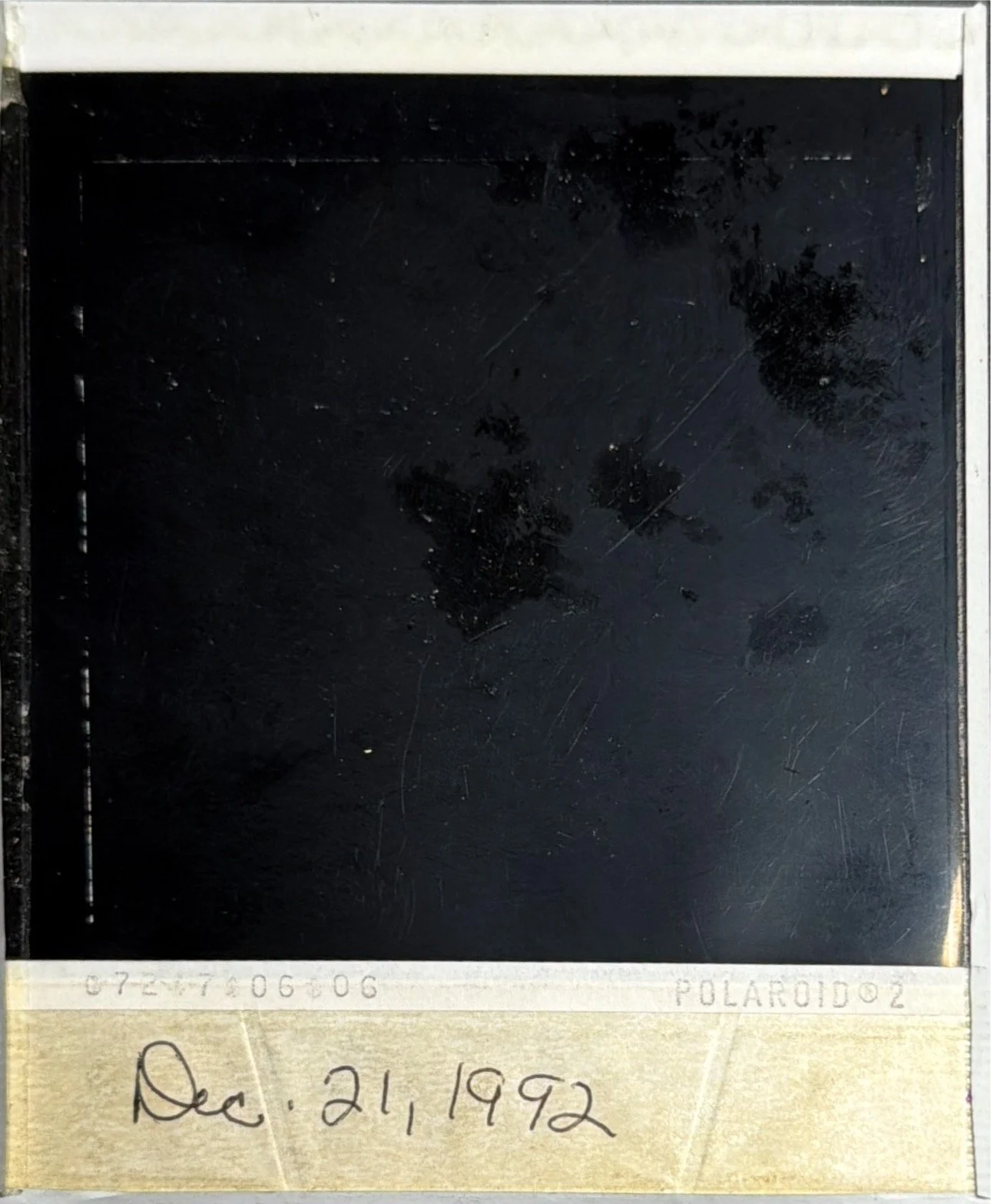 Vintage found Polaroid