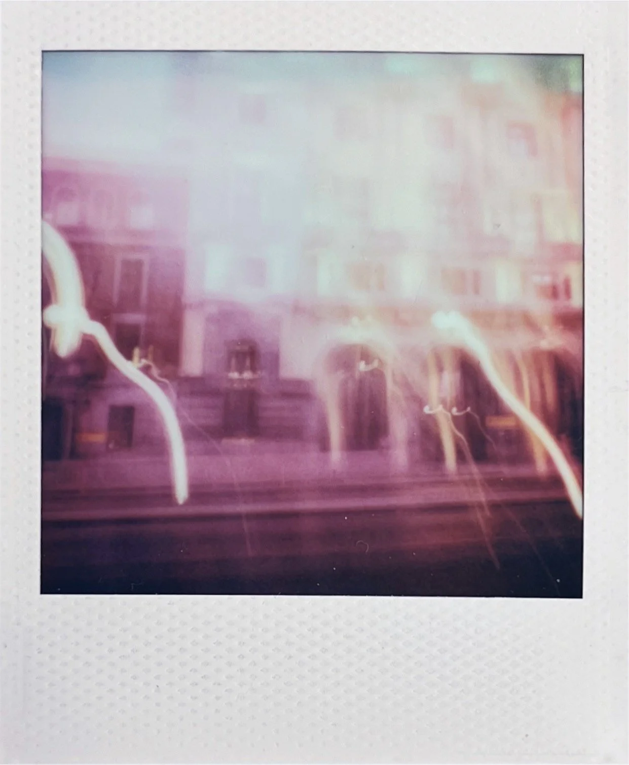 Madird at night Polaroid go