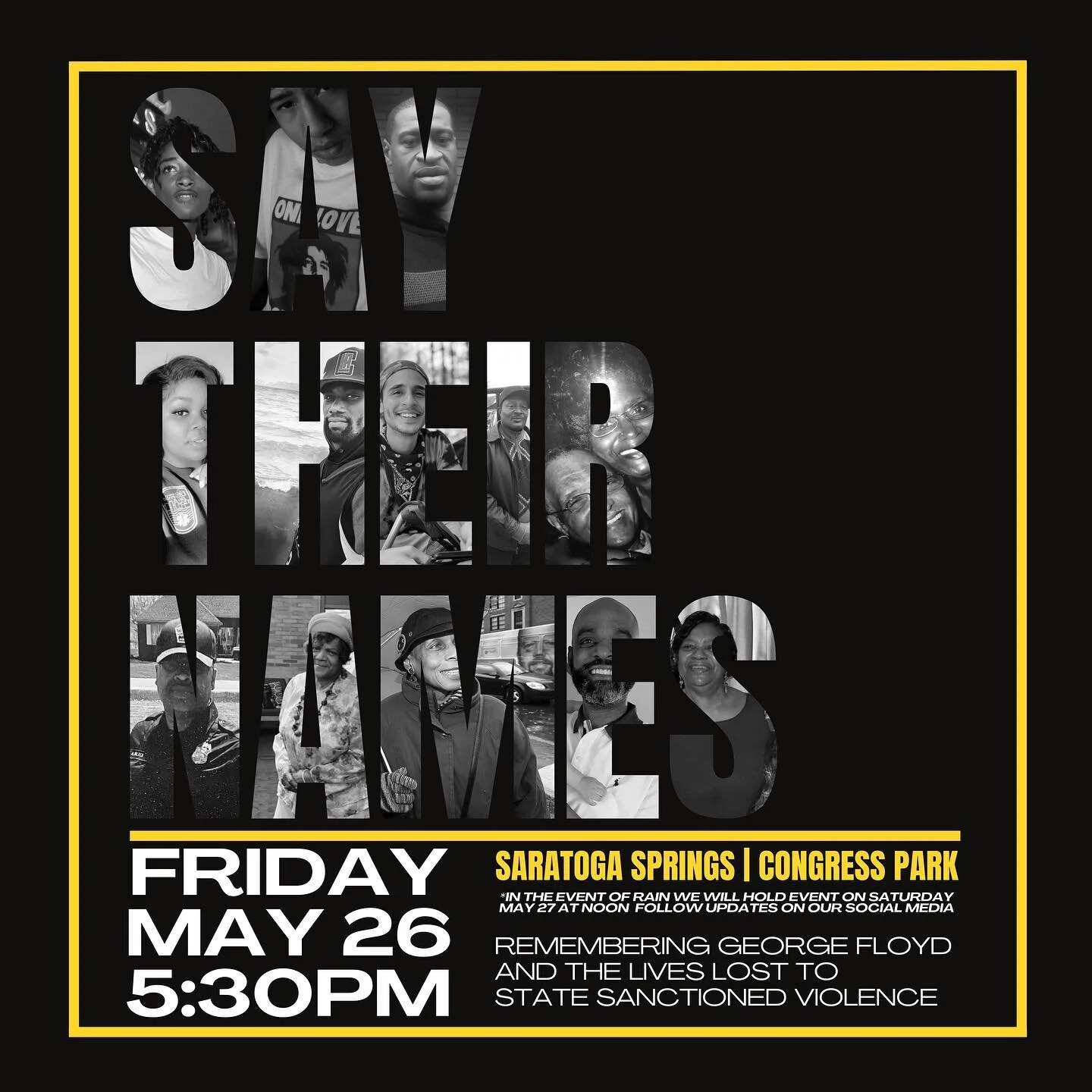 Join us on Friday May 26th for poetry, art making, and community building in remembrance of lives taken. This month marks 1 year since the Buffalo shooting, 3 years since the murder of George Floyd, and 9 years since the death of Darryl Mount. The Bl