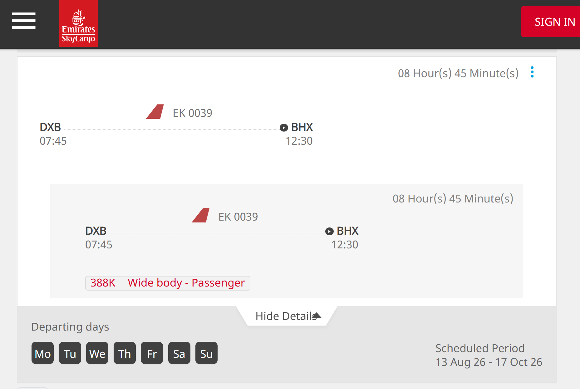 Screenshot as of 0900GMT 20FEB26