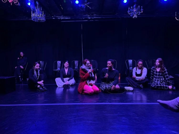 Production photo from miracle at mignolo: A Holiday Revue