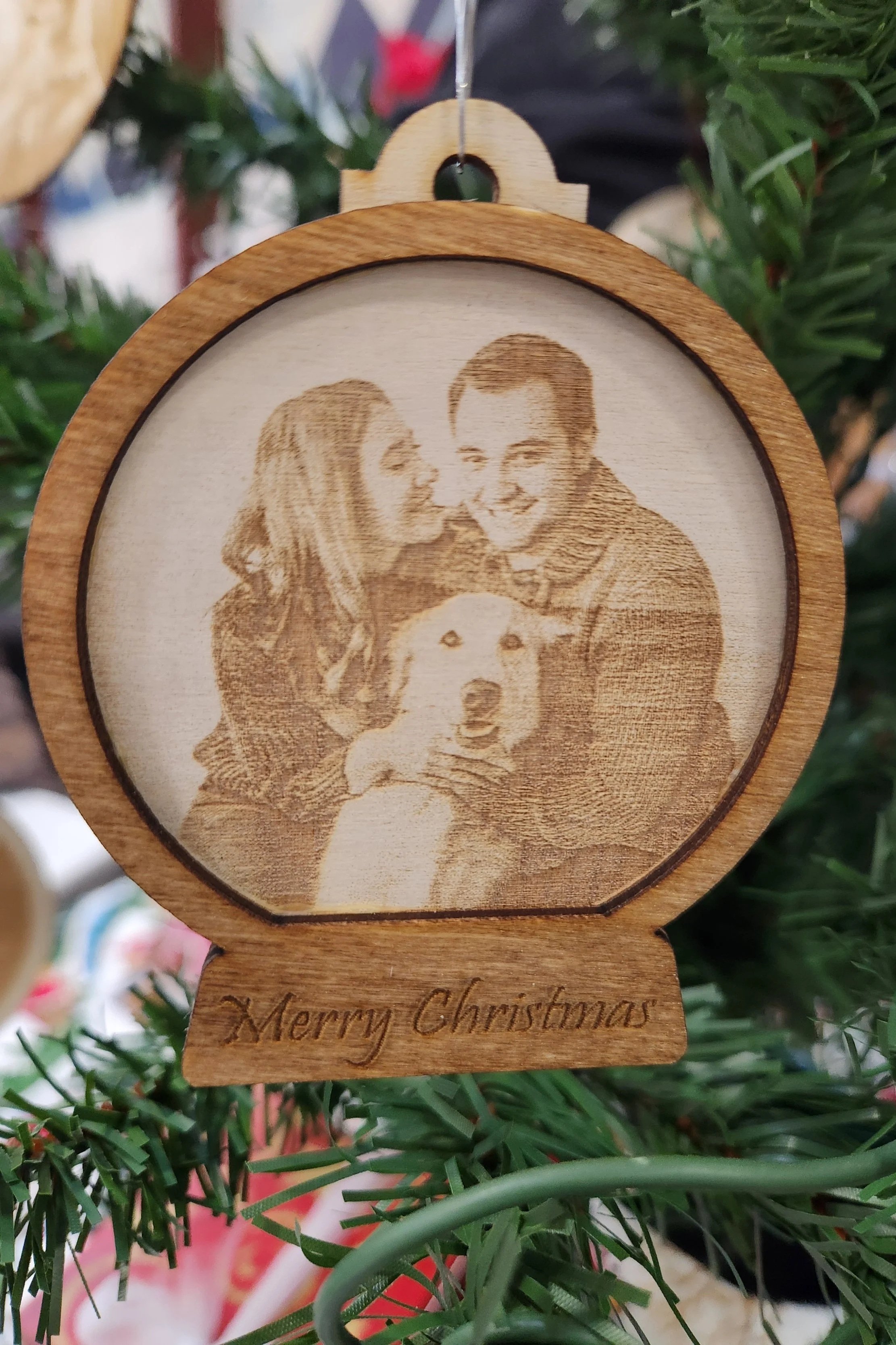 Snow Globe Memory Ornament