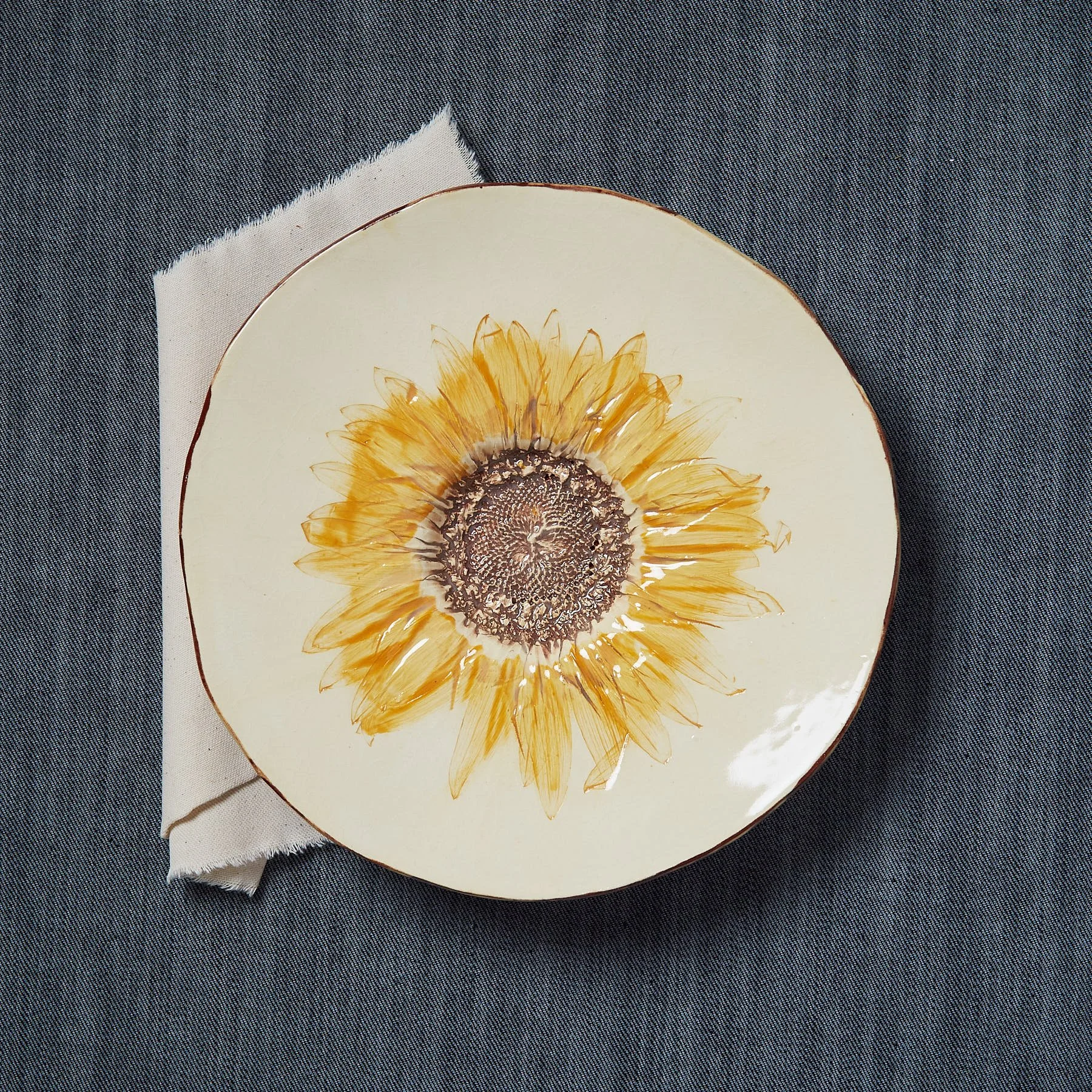 Yellow Watercolor Sunflower
